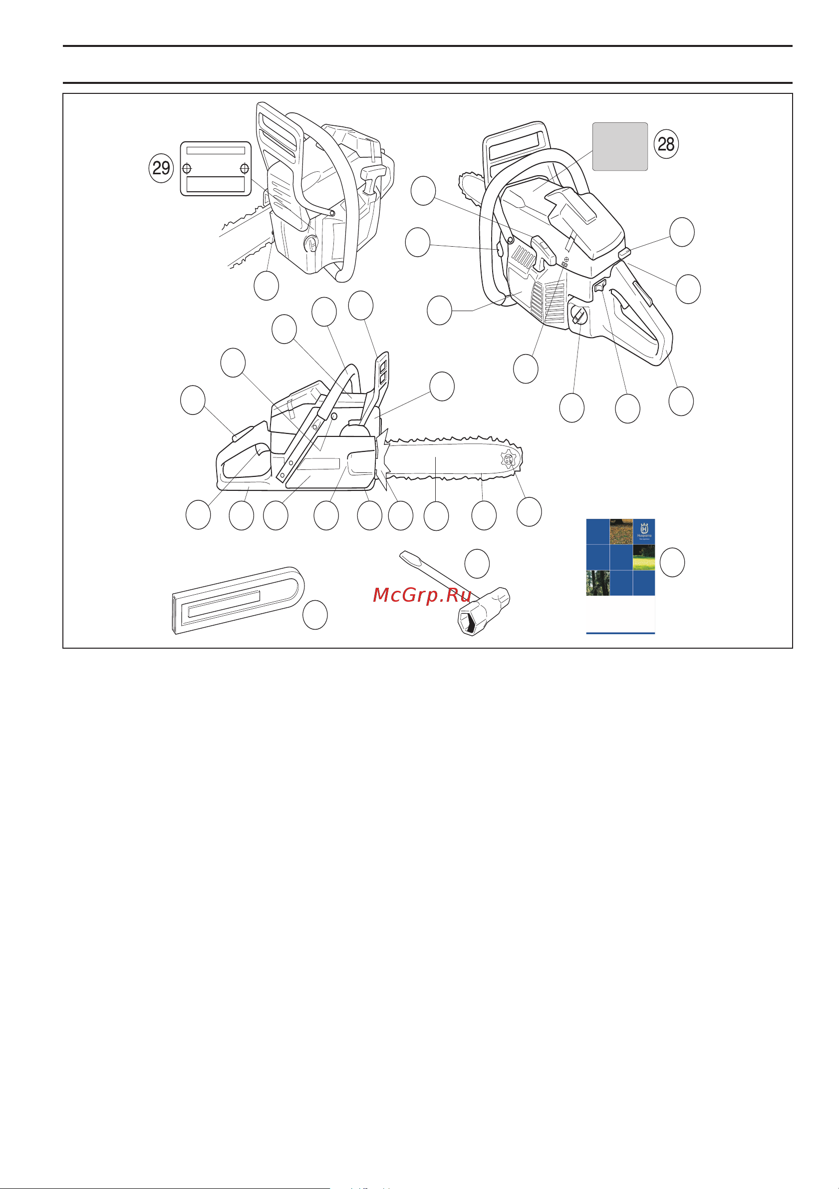 Husqvarna 365 SP 9670828-18 Инструкция к Husqvarna 365 SP 9670828-18 онлайн [6/53] 833859