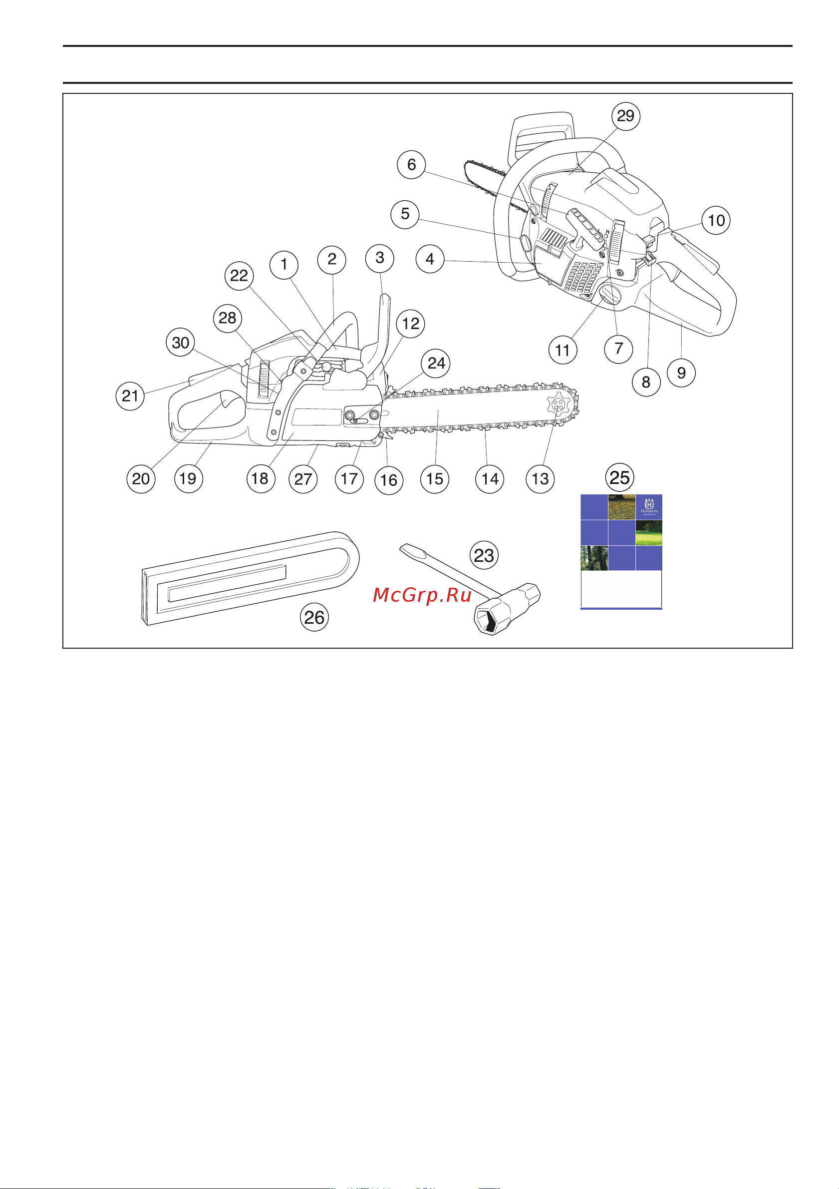 Husqvarna 395 XP 9659021-01 Инструкция к Husqvarna 395XP 9659021-01 онлайн [6/53] 833863