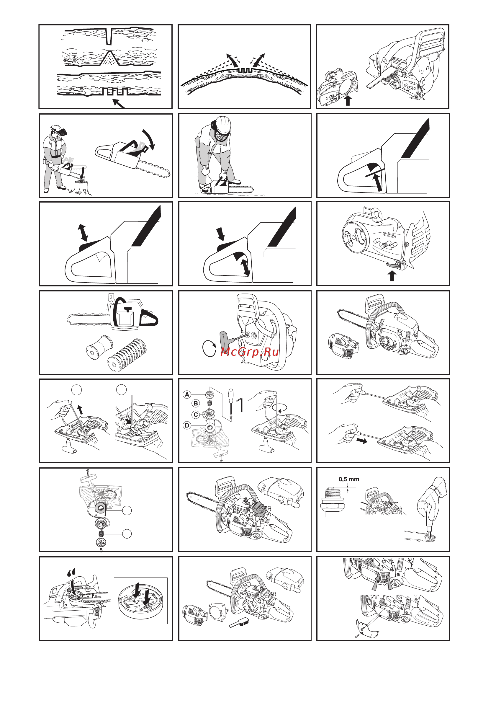 Husqvarna 450 E 9671569-35 Инструкция к Husqvarna 450E 9671569-35 онлайн [7/37] 833877