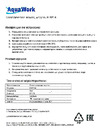 Aqua Work H-RP14 черная 23619 Инструкция к товару