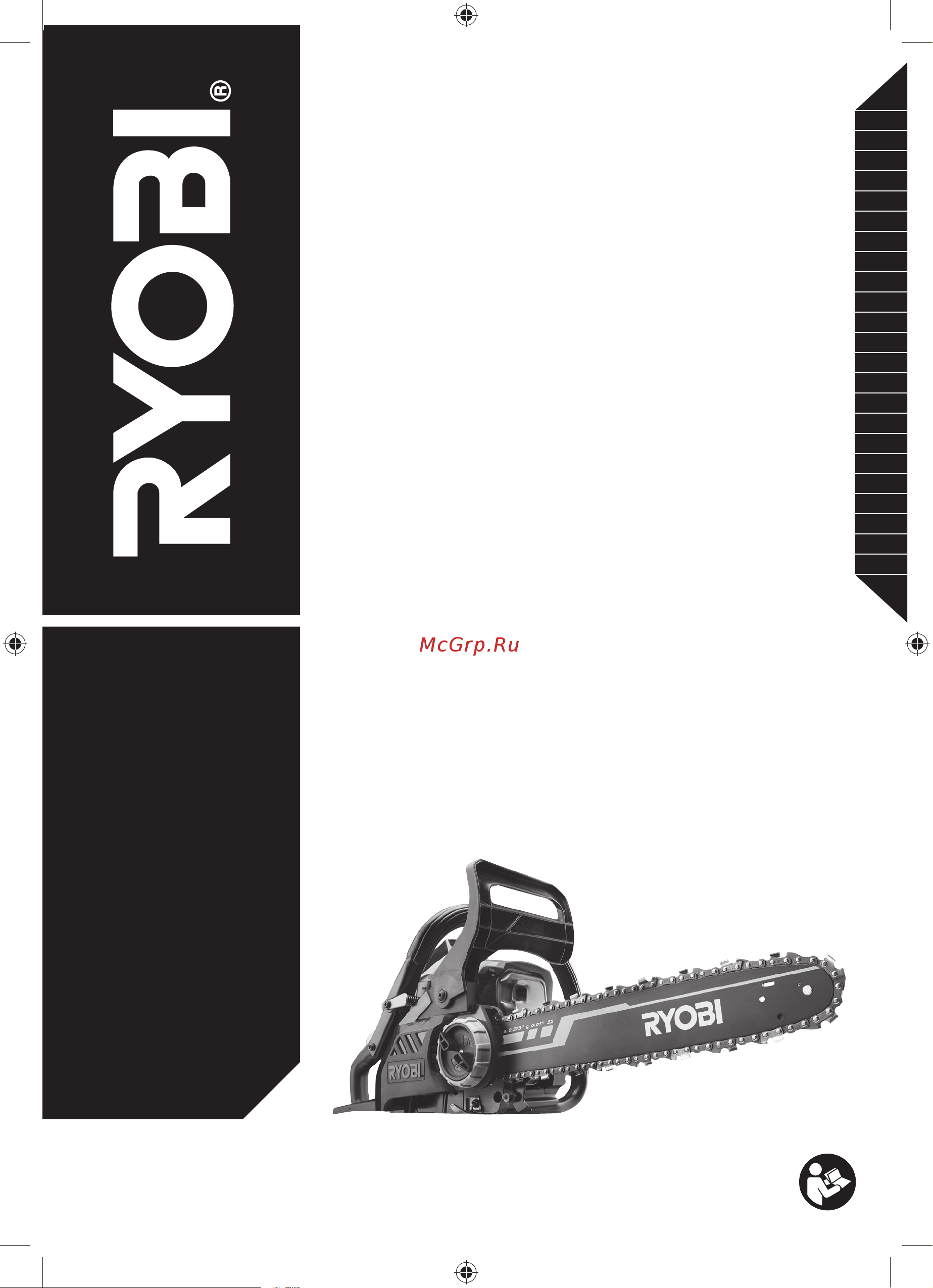 Ryobi RCS3840T 5133002387 Инструкция к Ryobi RCS3840T онлайн