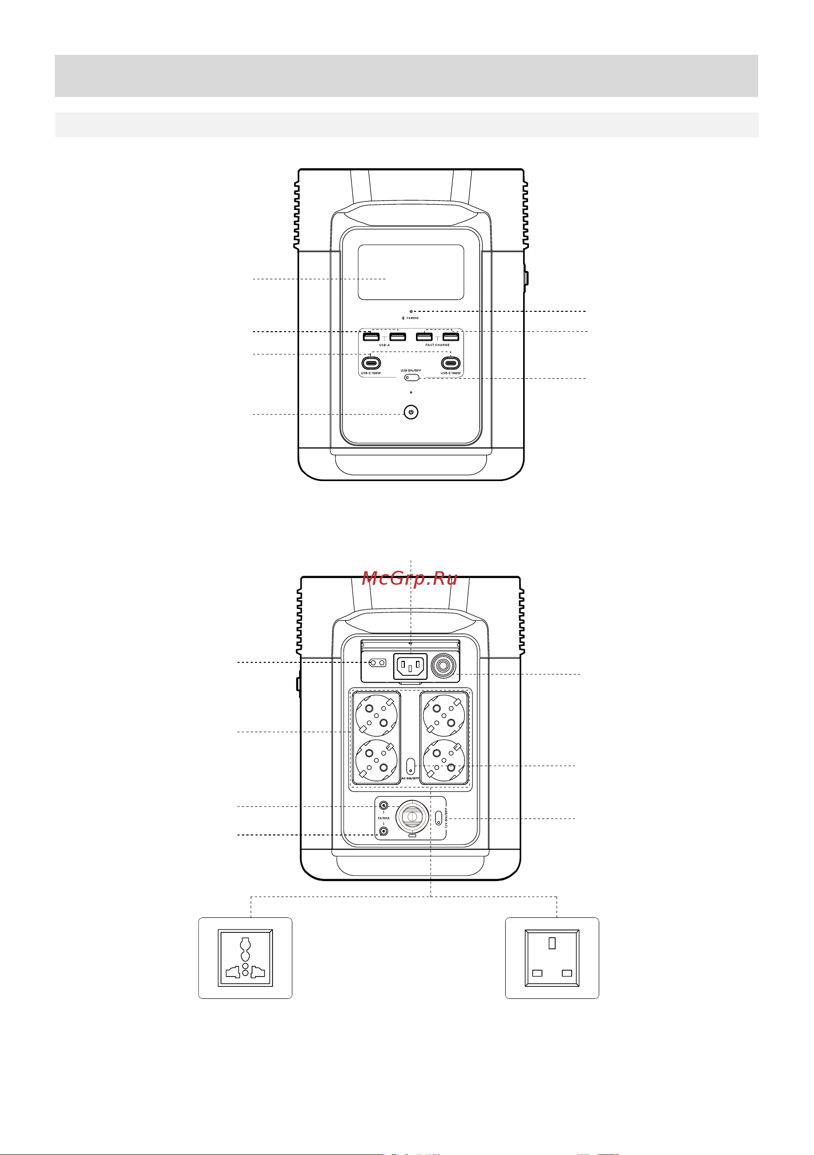 Ecoflow DELTA 2 4897082669296 Инструкция по эксплуатации EcoFlow DELTA 2 онлайн [9/18] 834146