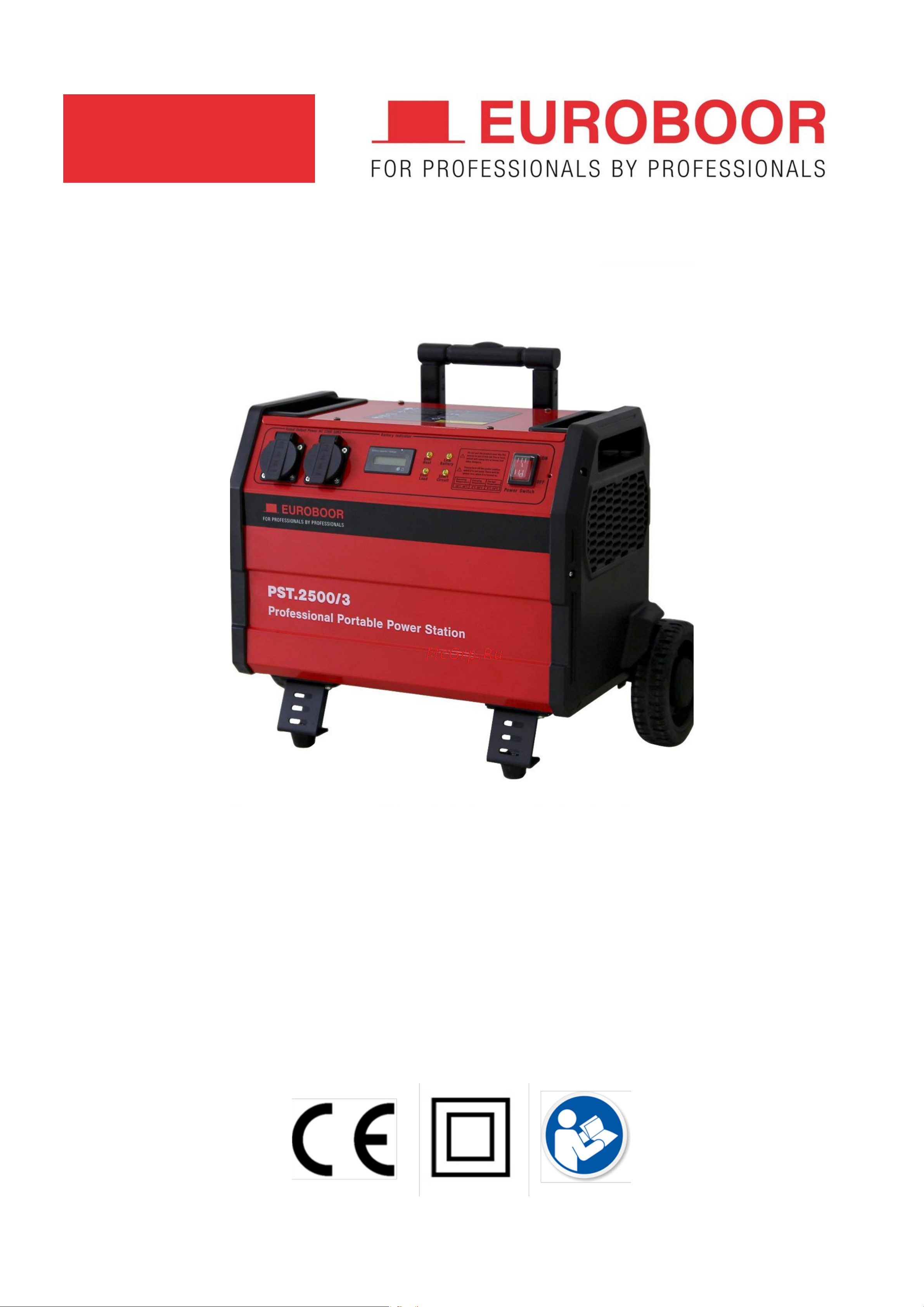 Euroboor PST.2500/3 Инструкция по эксплуатации онлайн