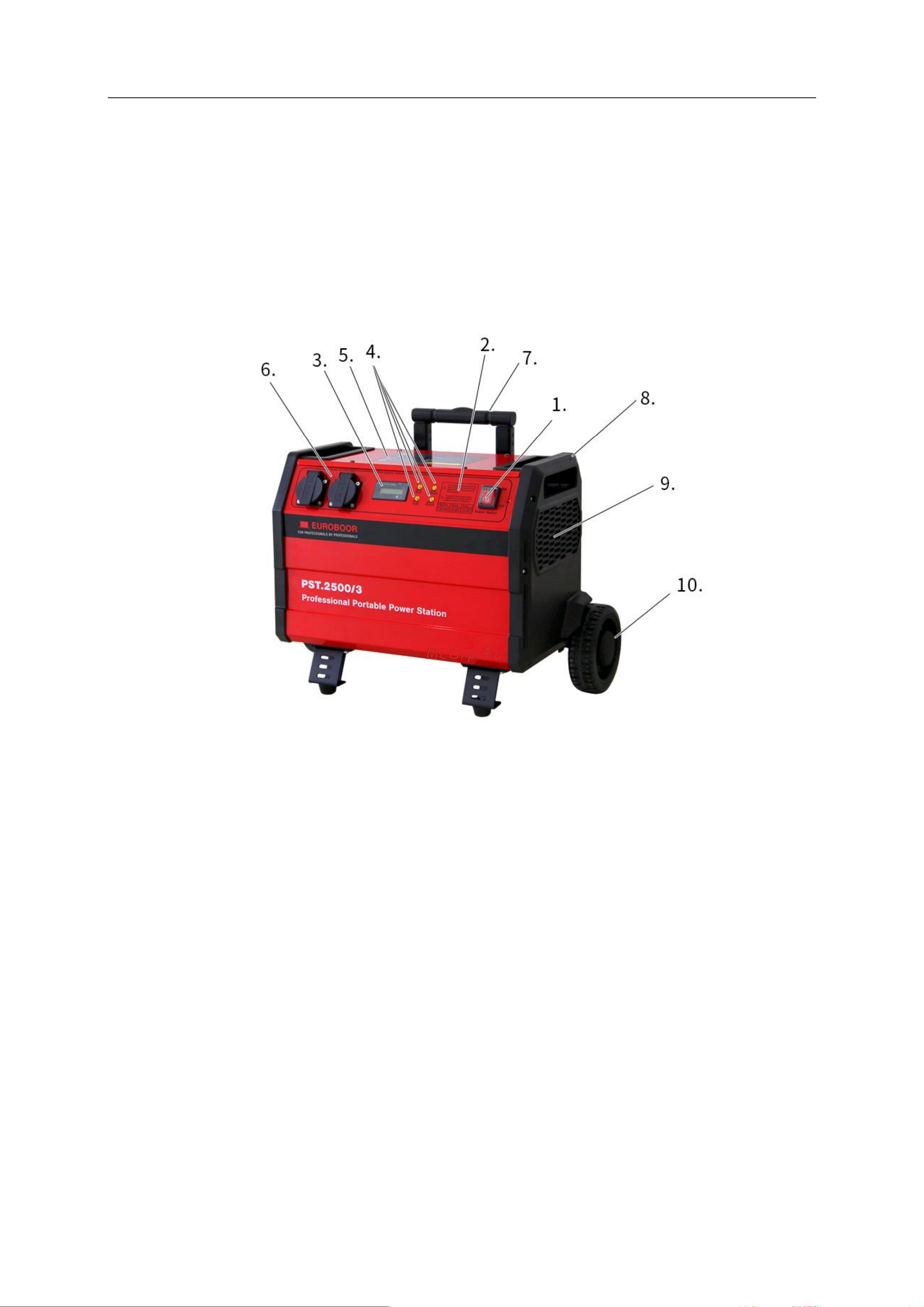 Euroboor PST.2500/3 Инструкция по эксплуатации онлайн [9/23] 834149