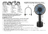 Marta MT-FN2547 емкость аккумулятора 1800 мА/ч, черный/серый 39940 Инструкция к товару