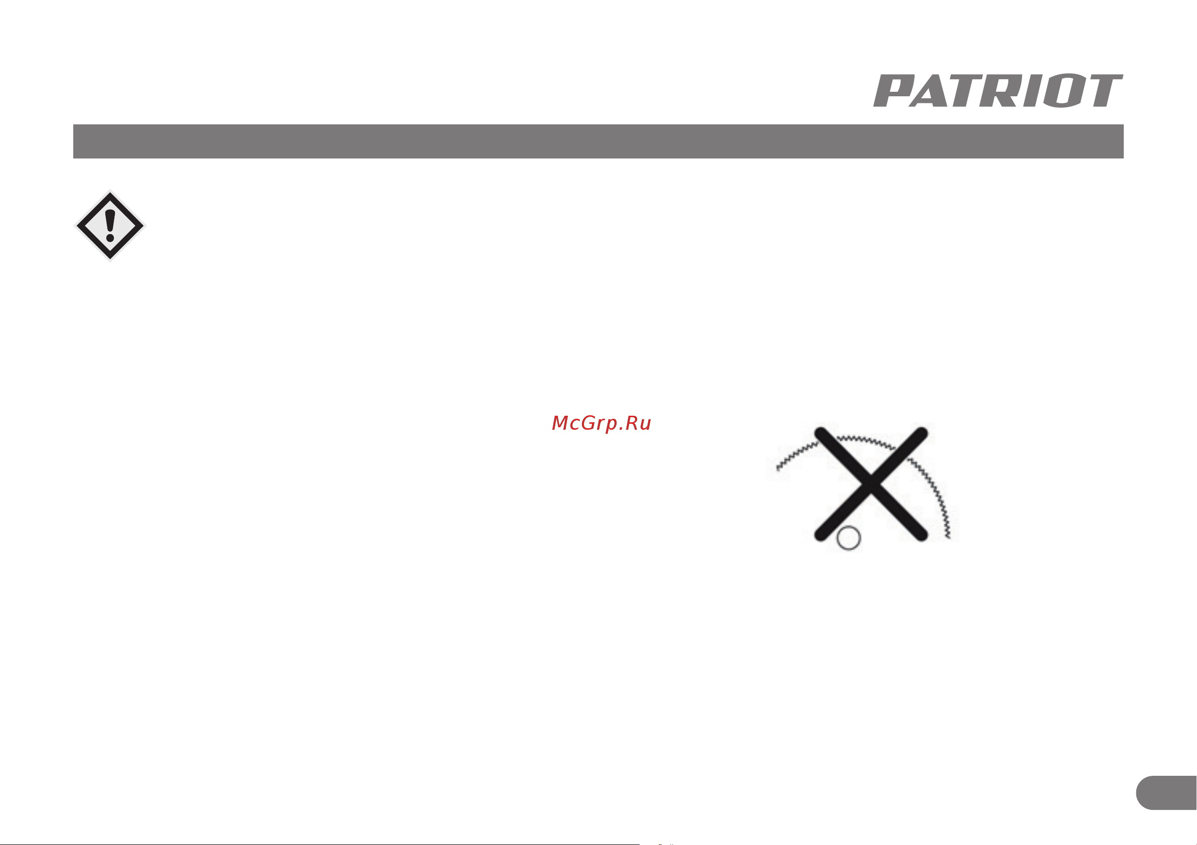 Patriot DSG 735 595102220 Инструкция онлайн [6/29] 834381