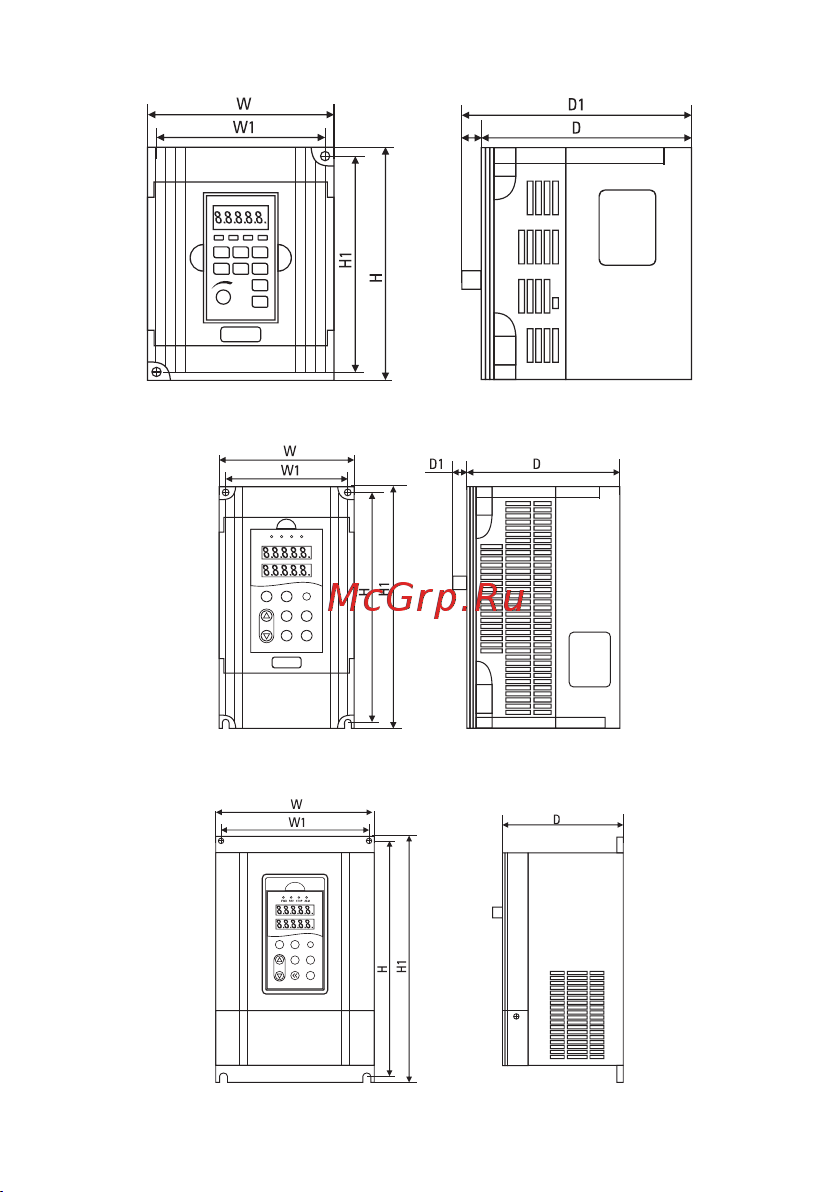 EKF 2,2/4кВт, 1х230В, VECTOR-100, PROxima VT100-2R2-1B Инструкция к товару онлайн [5/12] 834623