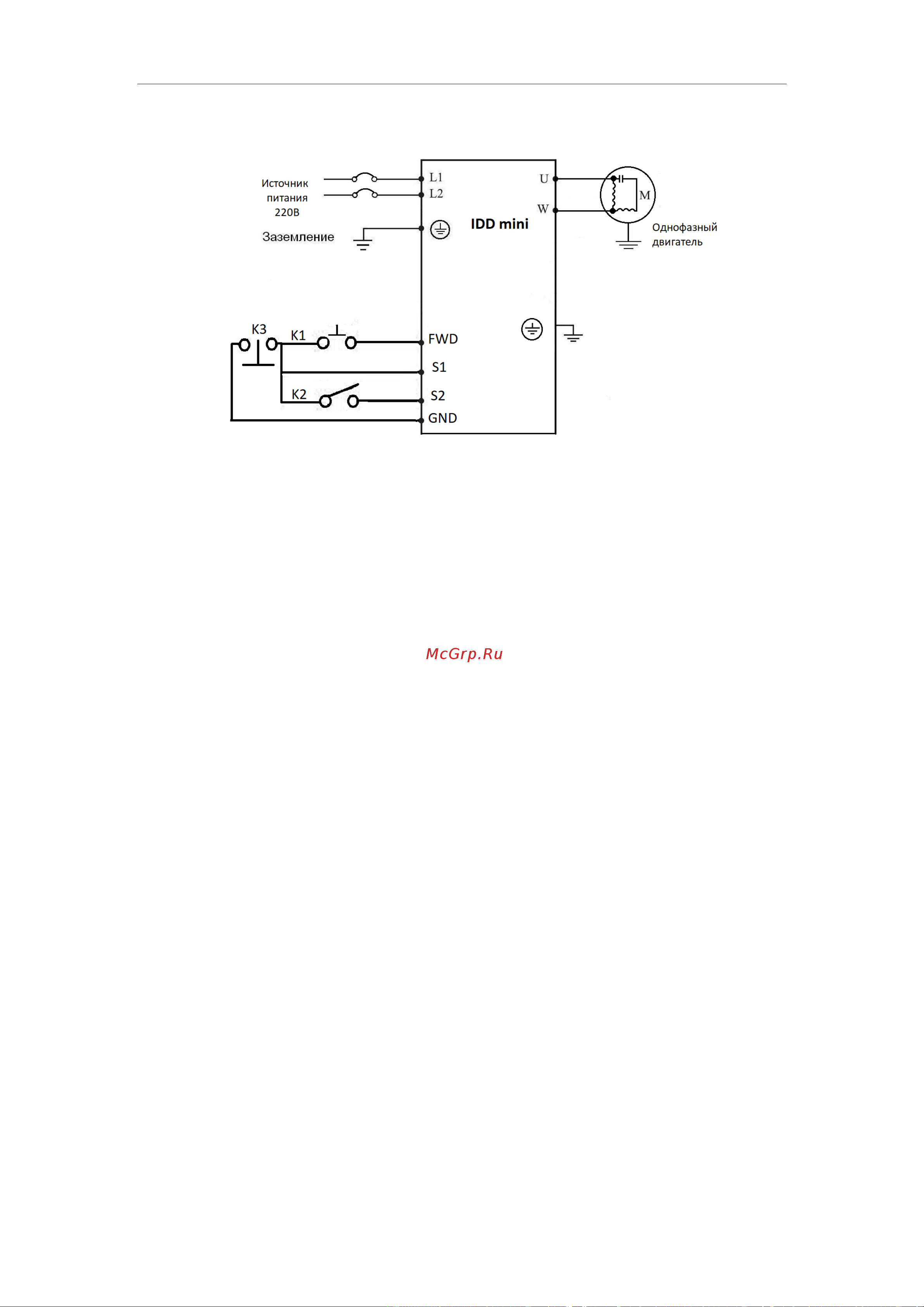 Innovert , выходной ток 11 А 1,5 кВт вход: 1фаза x 220В/выход: 1фазах220В IDD152M21E Инструкция онлайн [87/116] 834638