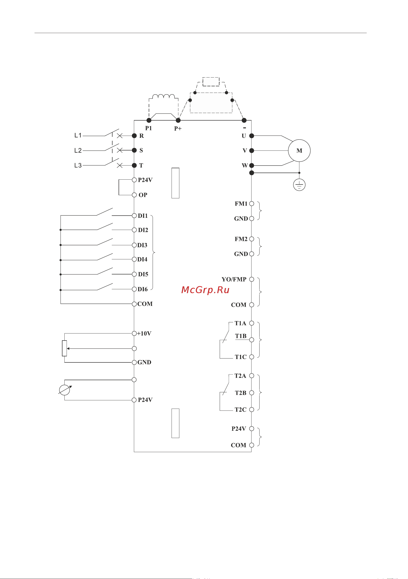 Instart mci-g0.75-4b 0.75квт, 2.3а, 3ф, 380в, 50гц/60гц, ip20, с панелью управления 00040500 40500 Инструкция к товару онлайн [35/228] 834640