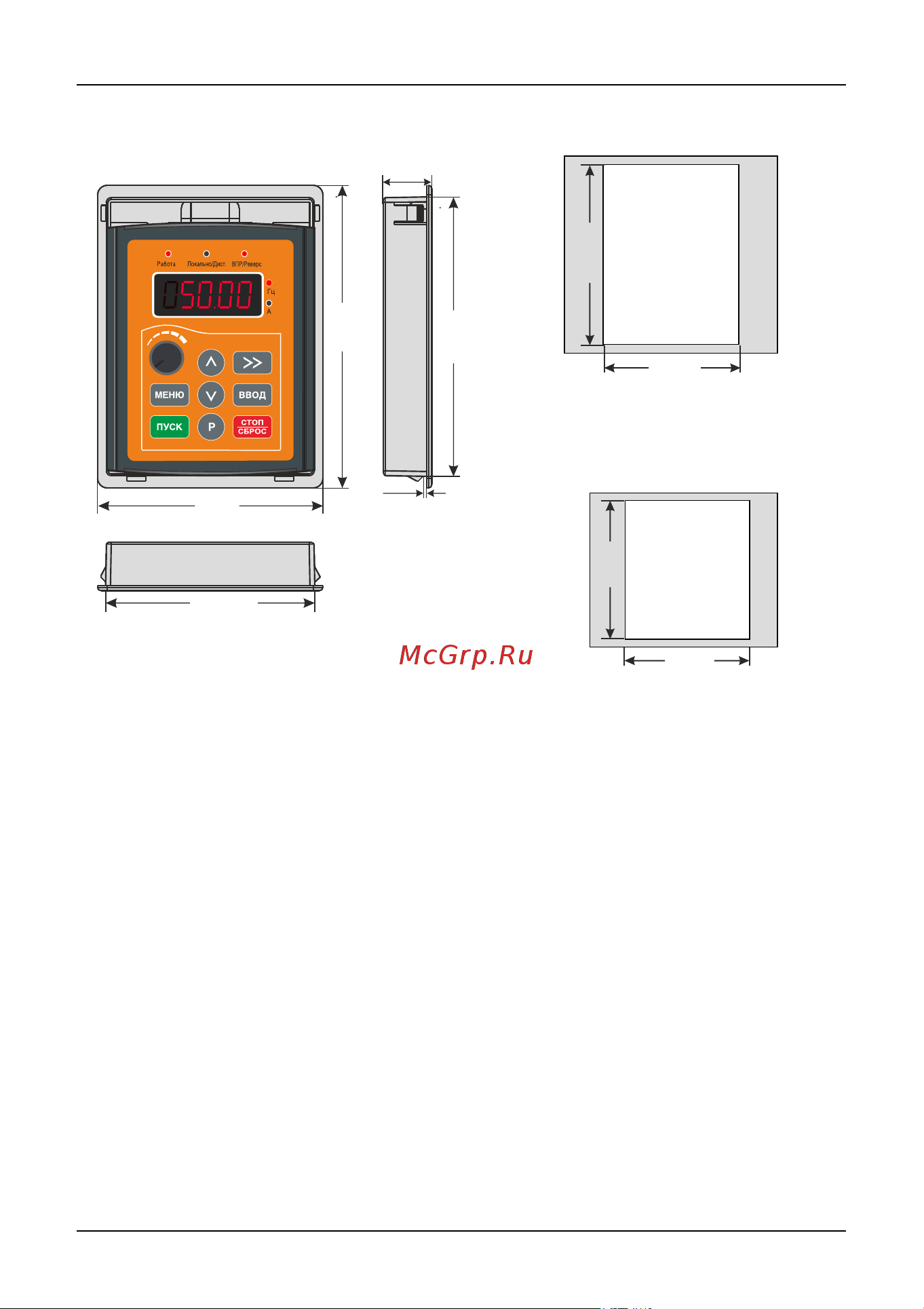 Instart sdi-g4.0-4b 4квт, 8.5а, 3ф, 380в, 50гц/60гц, ip20, с панелью управления 00030800 30800 Руководство по эксплуатации преобразователь частоты серии SDI онлайн [21/172] 834641