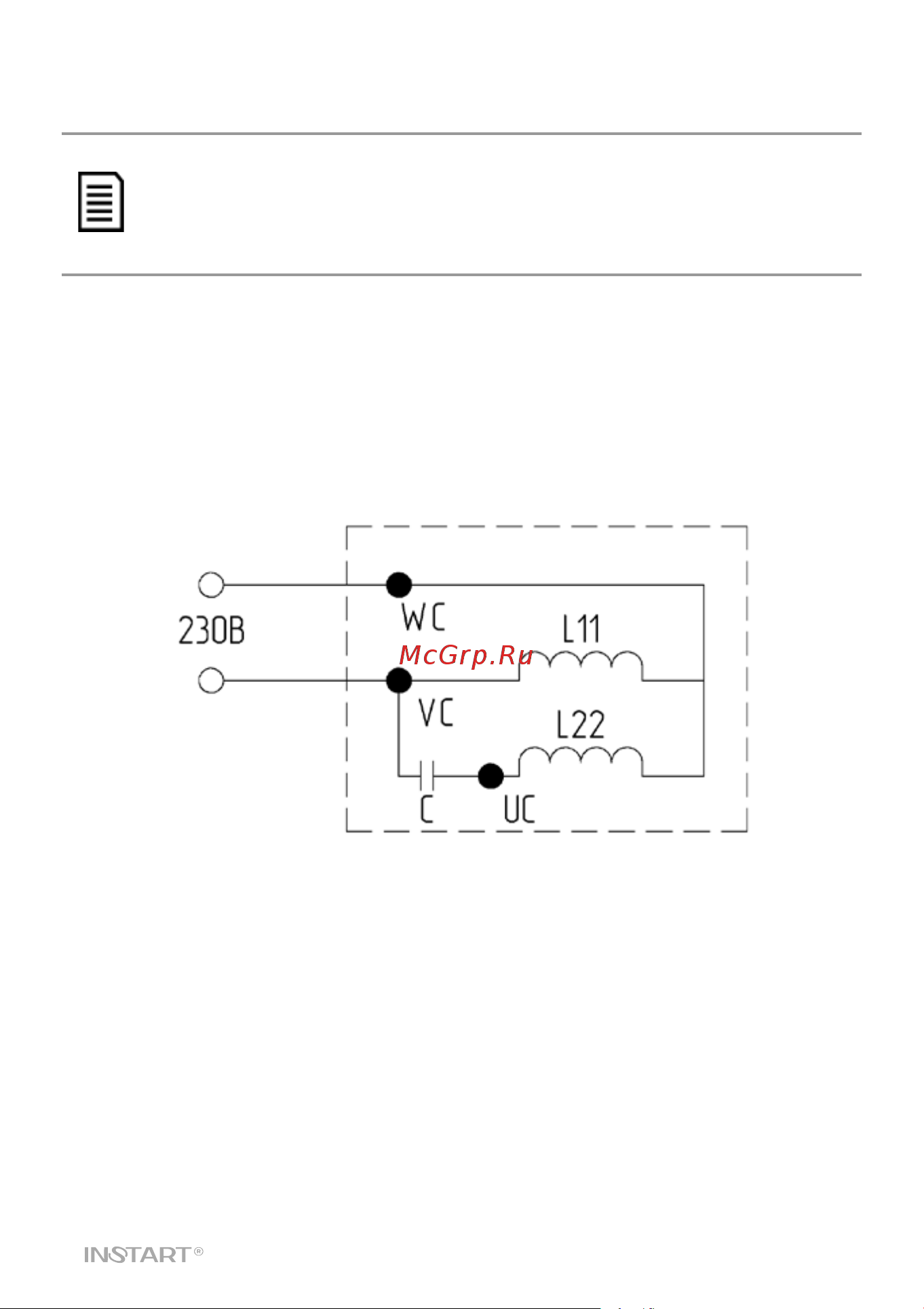 Instart vci-g1.5-2b 1.5квт, 7.0а, 1ф, 220в, 50гц/60гц, ip20 00110300 110300 Подключение-однофазного-электродвигателя-к-VCI онлайн