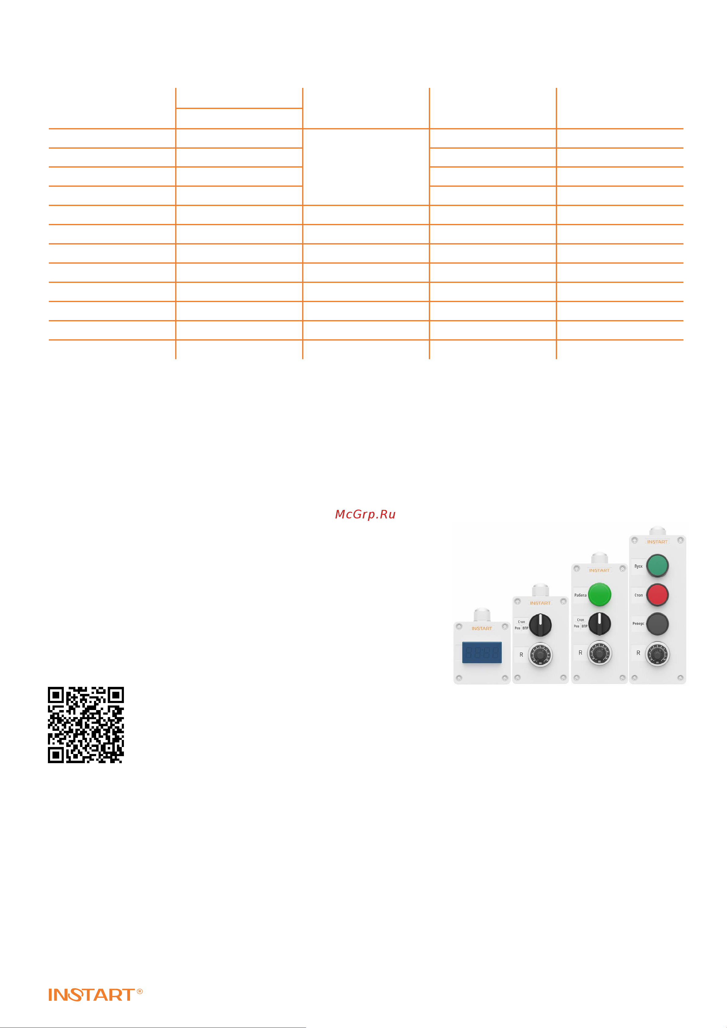 Instart vci-g0.4-2b 00110100 Каталог Преобразователи частоты INSTART серии VCI онлайн [13/16] 834642