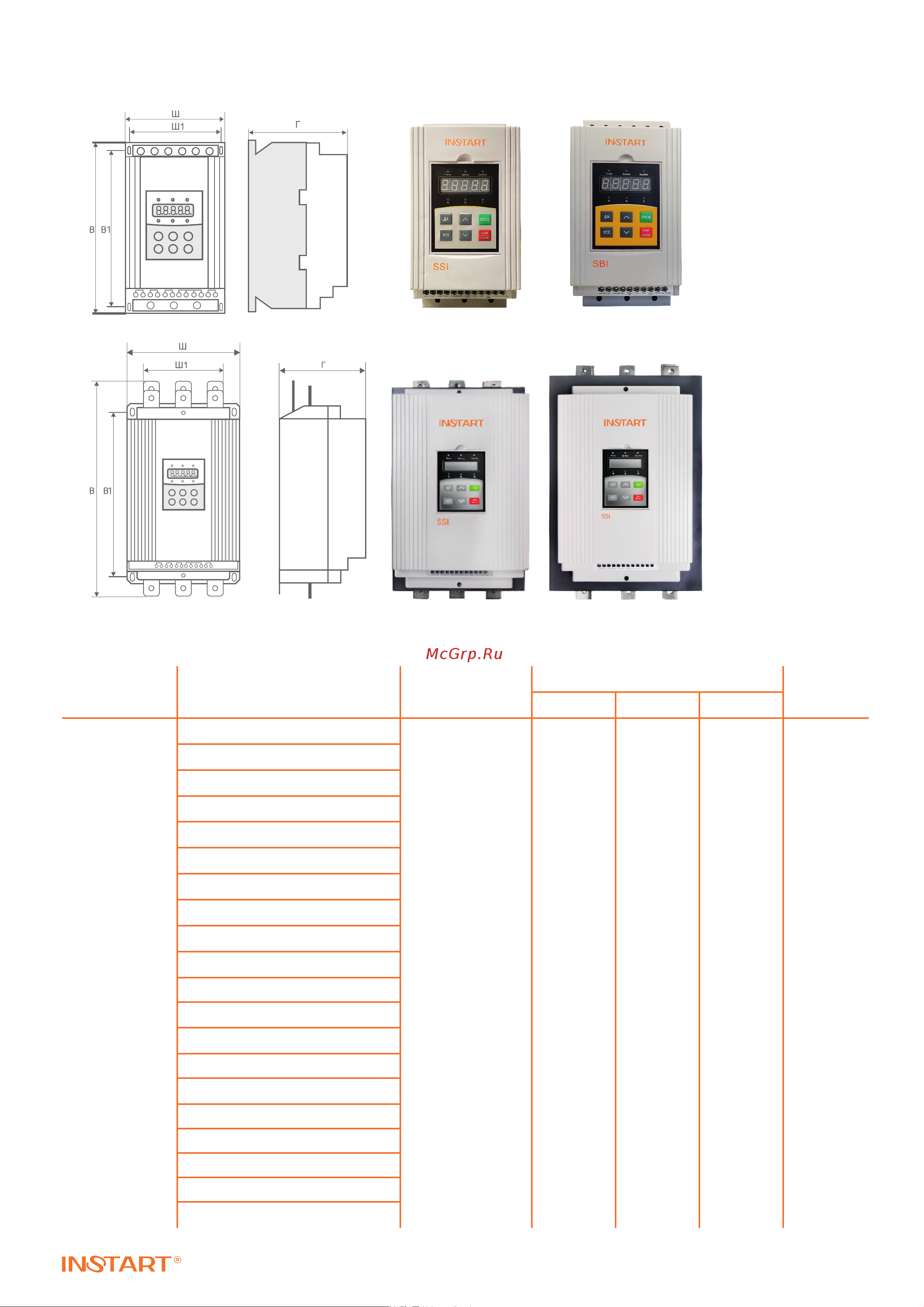 Instart vci-g4.0-4b 4 квт, 9.0a, 3ф, 380в, 50гц/60гц, ip20 00110900 110900 Catalogy_INSTART_ОБЩИЙ онлайн [11/82] 834649