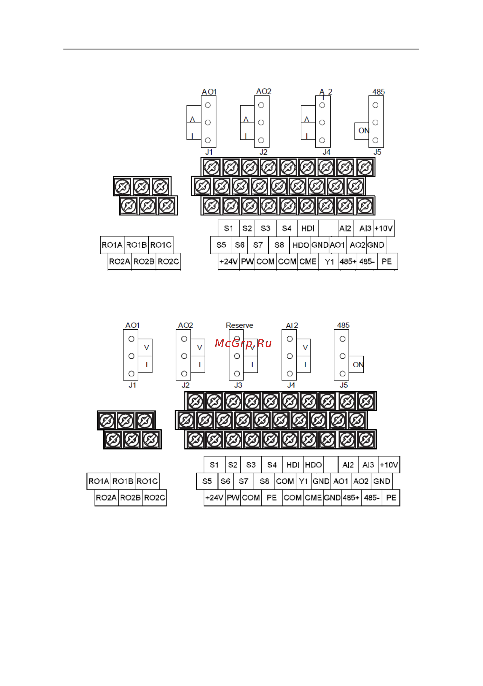 Invt GD200A 7,5/11 кВт 380В IP20 (GD200A-7R5G/011P-4) 90001-01101 Руководство пользователя к серии GD200A онлайн [39/186] 834651