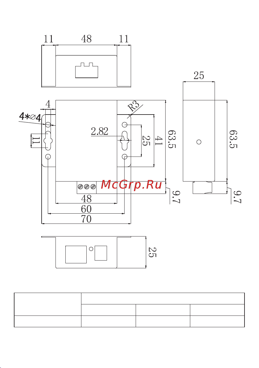 EKF RS-485 в Ethernet MC-485-TCP TSX TSX-MC-485-TCP Инструкция к товару онлайн [4/8] 834674
