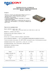 INNOCONT -10 +50С, IP20, вход: 220VAC, 1.3А, выход: 145W, 24VDC, 6A, типы защиты: КЗ, перегрузка, перенапряжение SB-P-145-24 Инструкция по эксплуатации