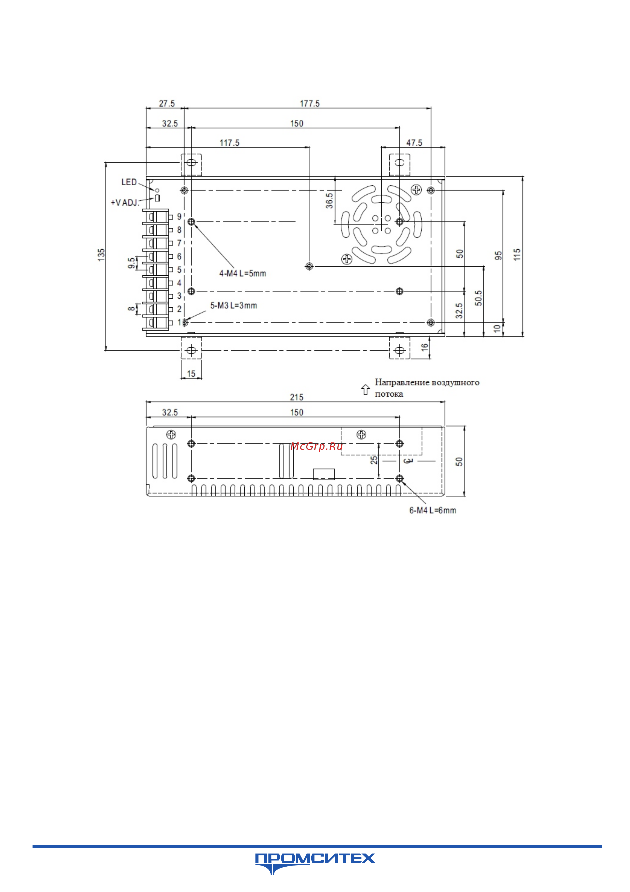 INNOCONT -10 +50С, IP20, вход: 220VAC, 3.5А, выход: 300W, 24VDC, 12.5A, типы защиты: КЗ, перегрузка, перенапряжение SB-P-320-24 Инструкция по эксплуатации онлайн [2/2] 834735