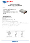 INNOCONT -10 +50С, IP20, вход: 220VAC, 5А, выход: 500W, 24VDC, 20A, типы защиты: КЗ, перегрузка, перенапряжение SB-P-500-24 Инструкция по эксплуатации