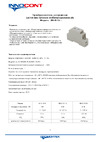 INNOCONT -10 +50С, IP20, вход: 220VAC, 0.48А, выход: 15W, 24VDC, 0.63A, типы защиты: КЗ, перегрузка, перенапряжение SB-D-15-24 Инструкция по эксплуатации