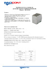 INNOCONT -10 +50С, IP20, вход: 220VAC, 1.4А, выход: 240W, 24VDC, 10A, типы защиты: КЗ, перегрузка, перенапряжение SB-D-240-24 Инструкция по эксплуатации