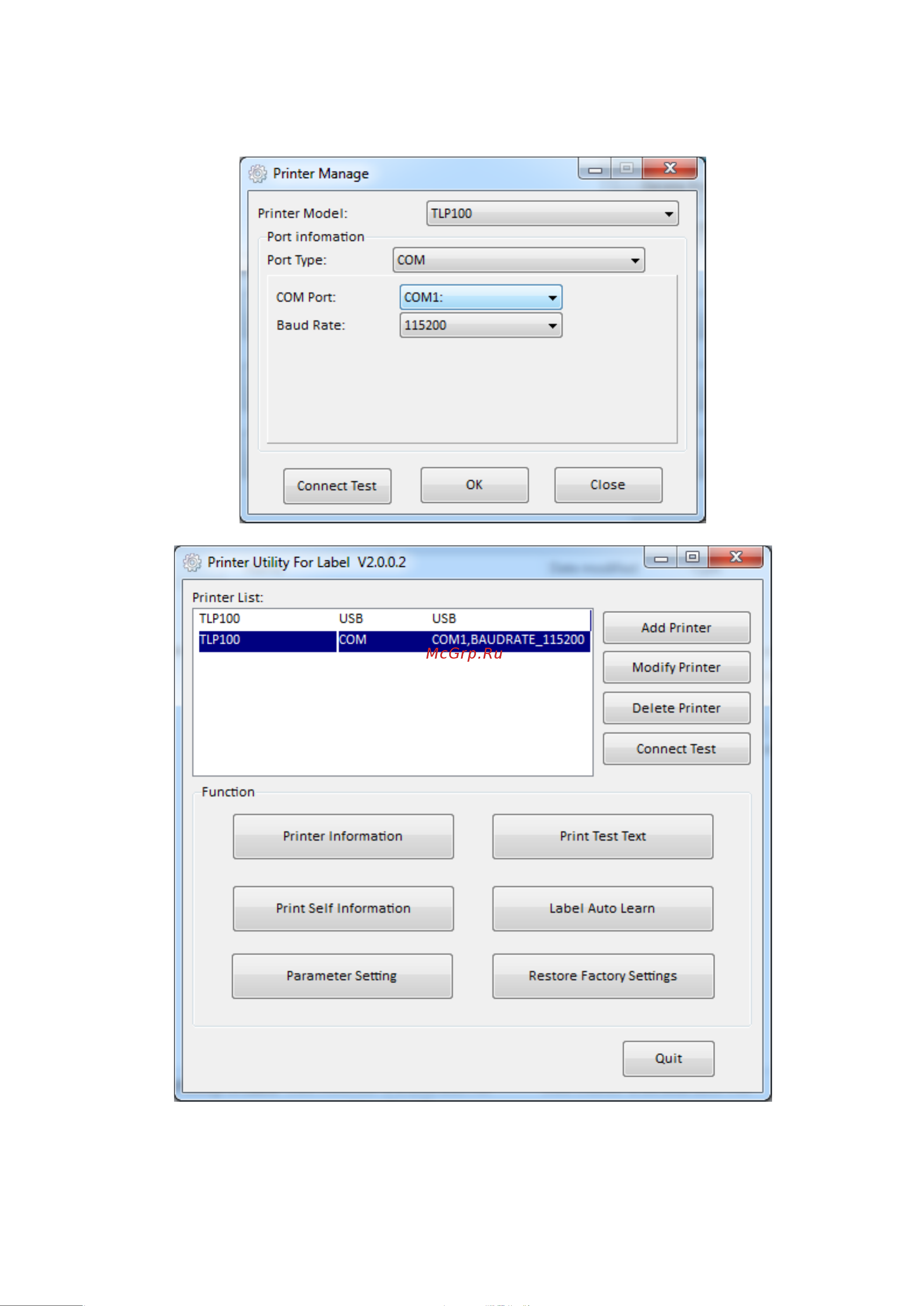 MPRINT TLP100 TERRA NOVA Ethernet, RS232, USB black 4588 Инструкция к товару онлайн [35/69] 834873