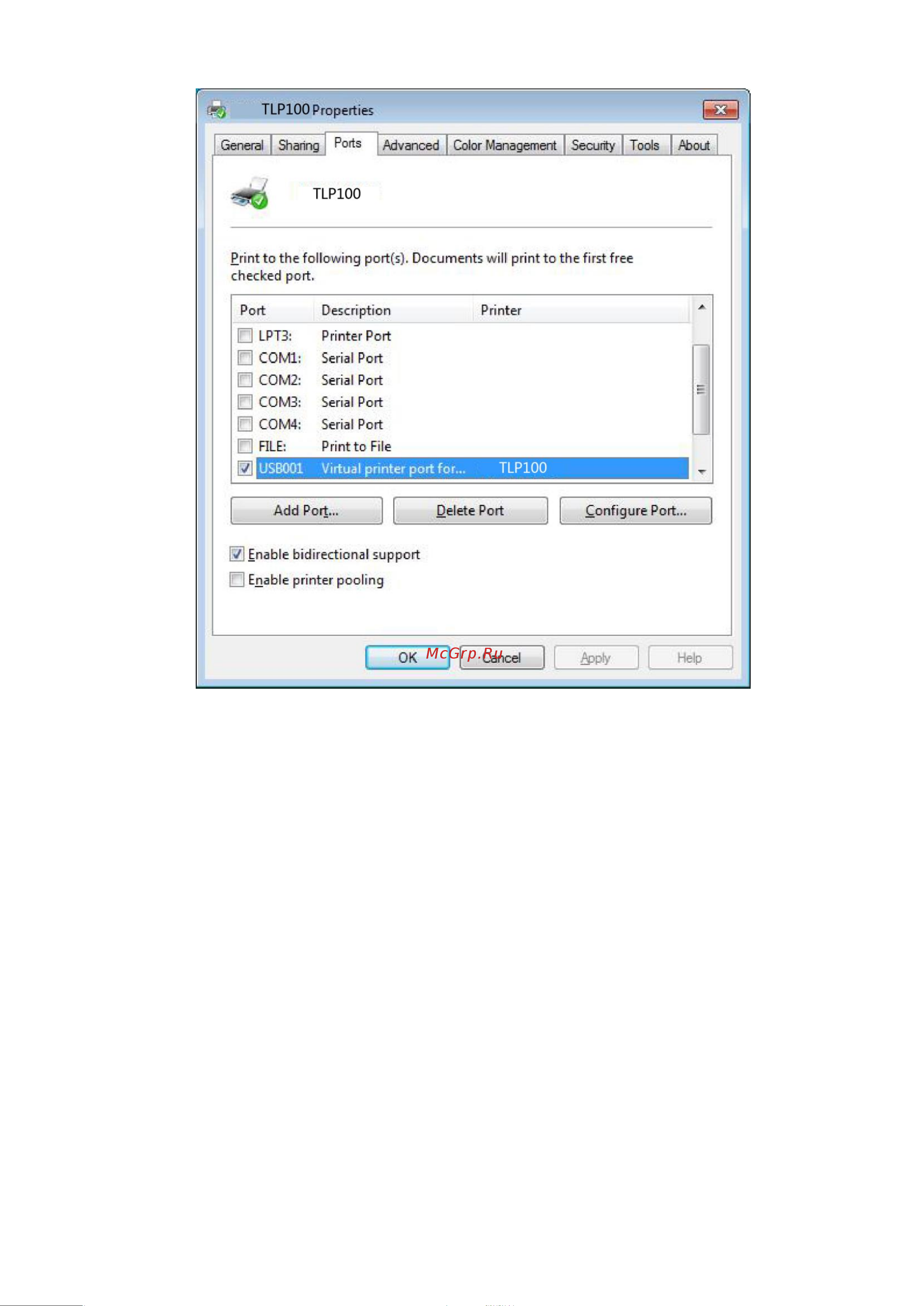 MPRINT TLP100 TERRA NOVA Ethernet, RS232, USB black 4588 Инструкция к товару онлайн [54/69] 834873