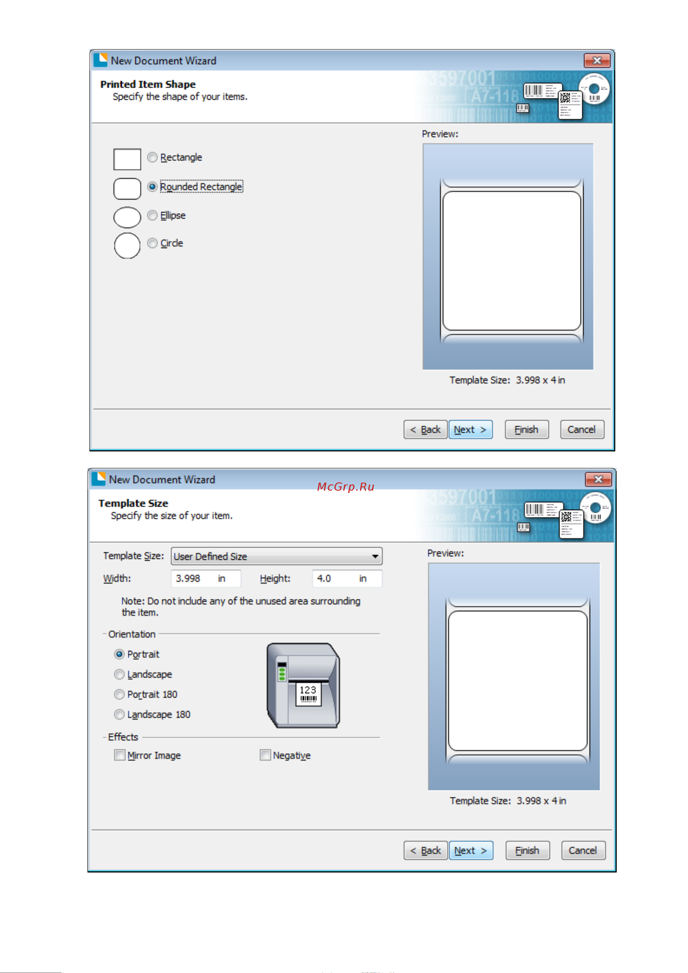 MPRINT TLP100 TERRA NOVA Ethernet, RS232, USB black 4588 Инструкция к товару онлайн [63/69] 834873