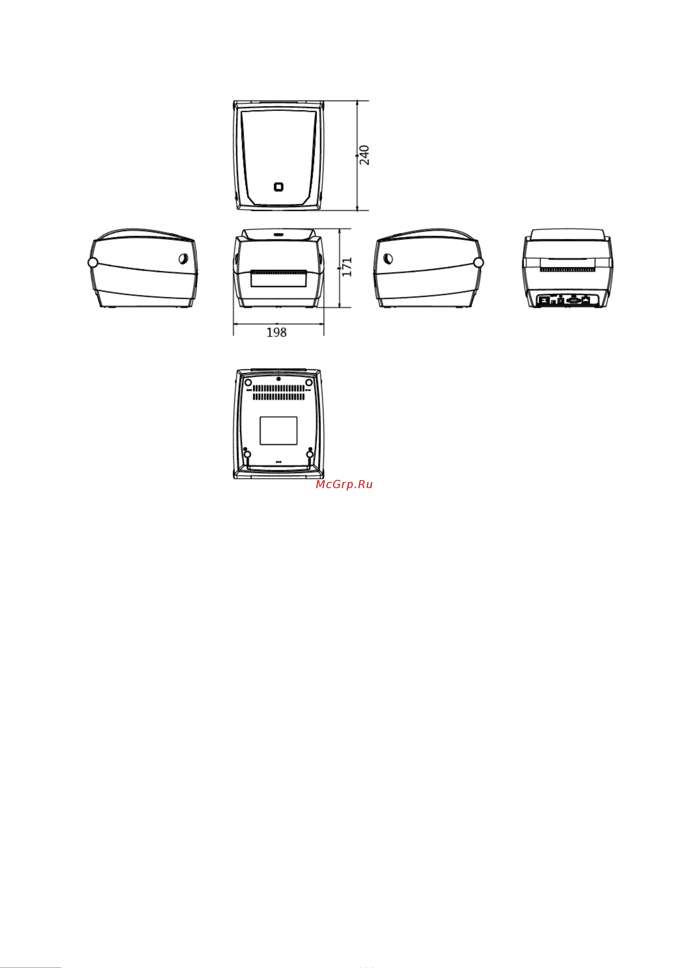 MPRINT TLP100 TERRA NOVA Ethernet, RS232, USB black 4588 Инструкция к товару онлайн [9/69] 834873