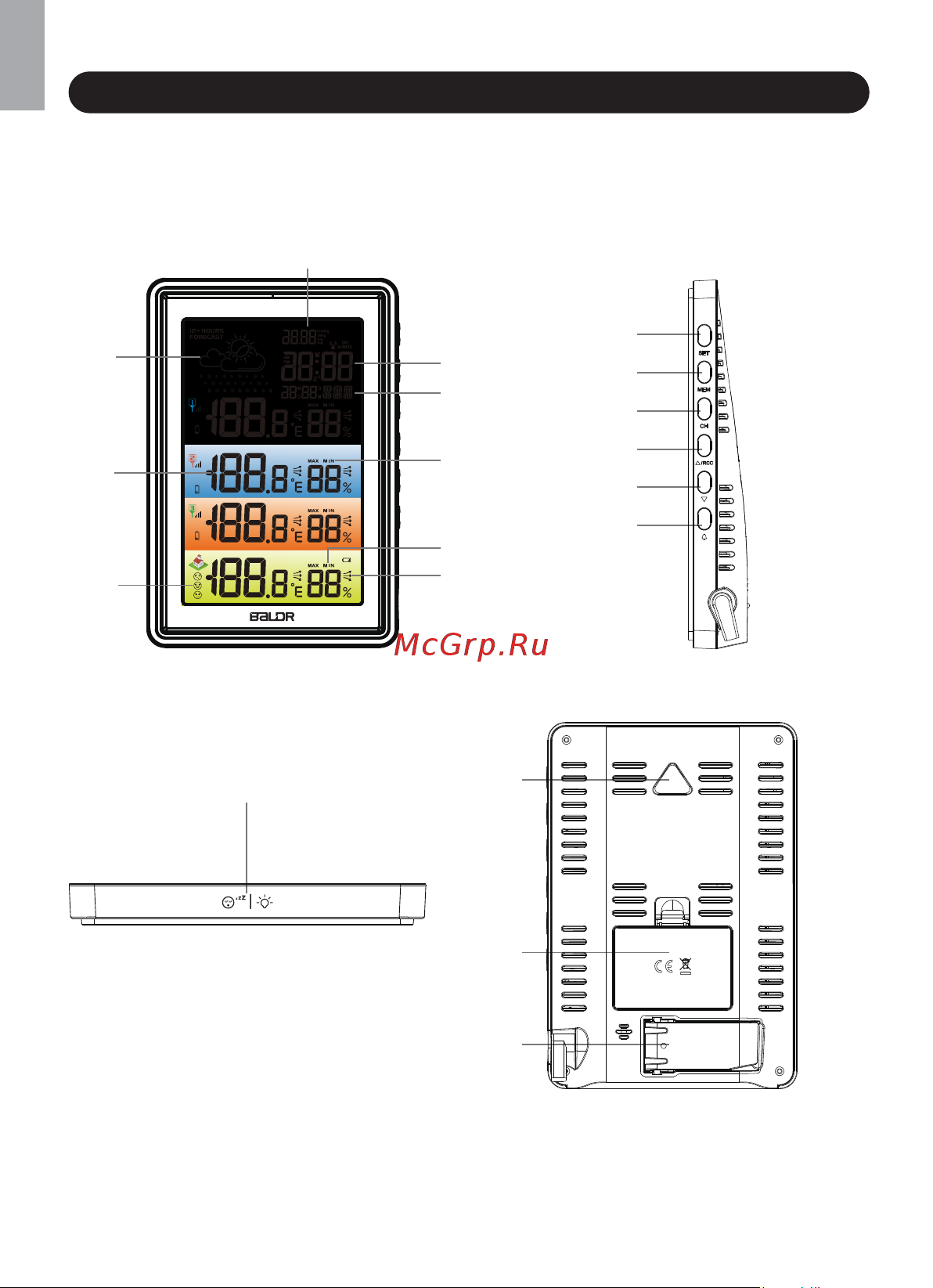 BALDR B0360WST4H4PR-WHITE Инструкция к товару онлайн [4/23] 834950