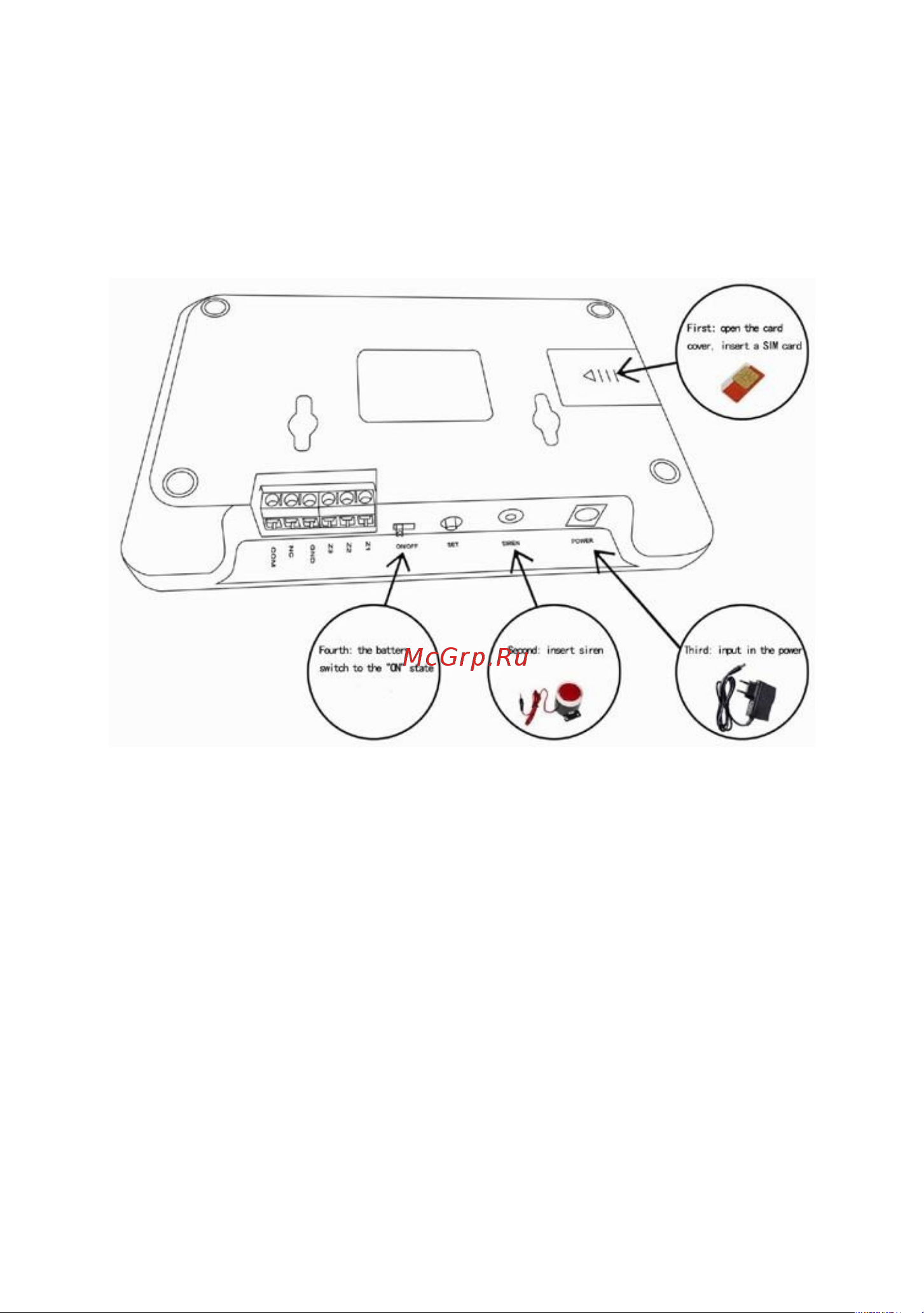 PS-link G10C/ Страж Универсал для дома, квартиры, дачи, коттеджа, гаража 0047 Руководство пользователя онлайн [6/33] 834960