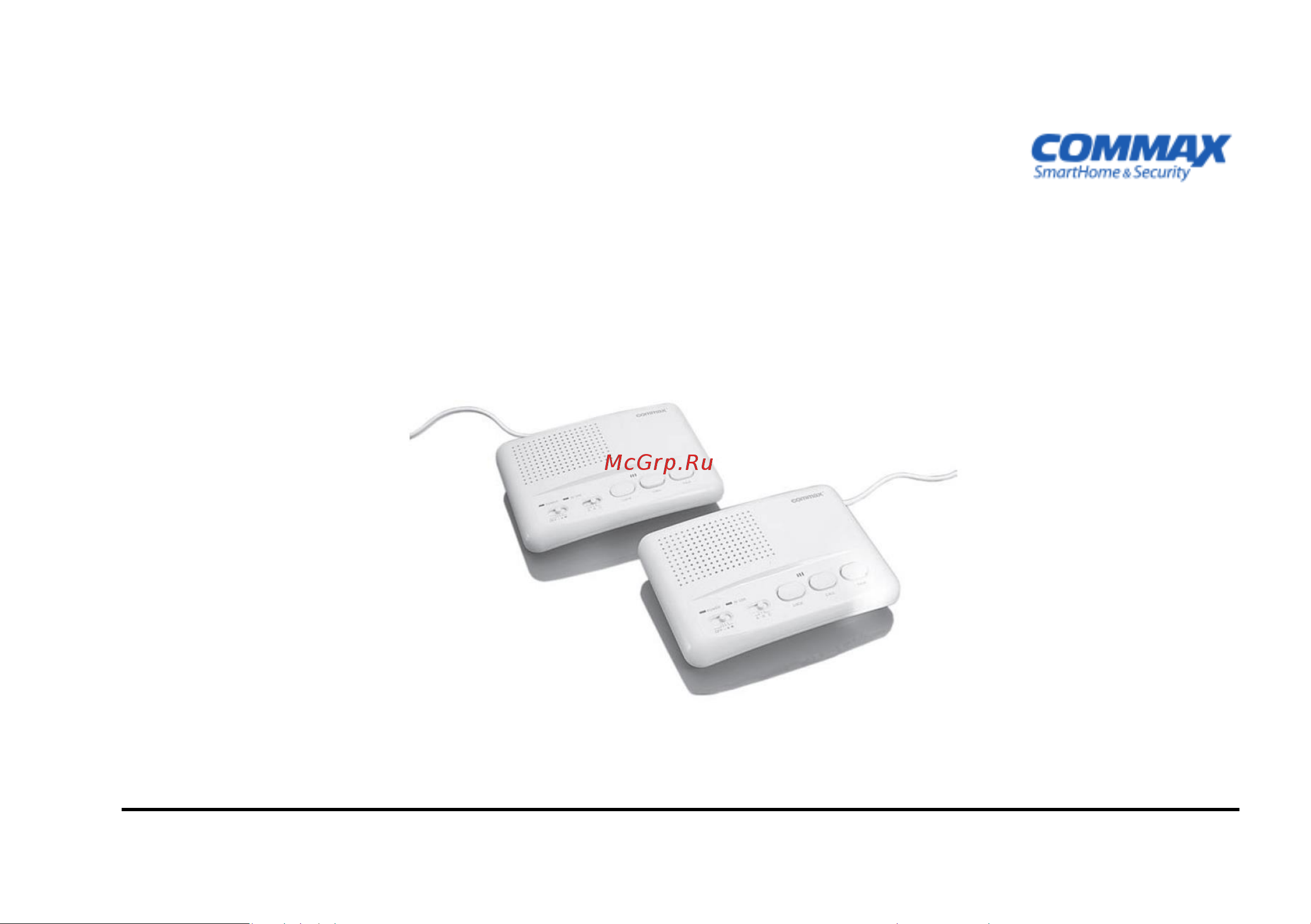 Commax WI-3SN Инструкция по эксплуатации онлайн
