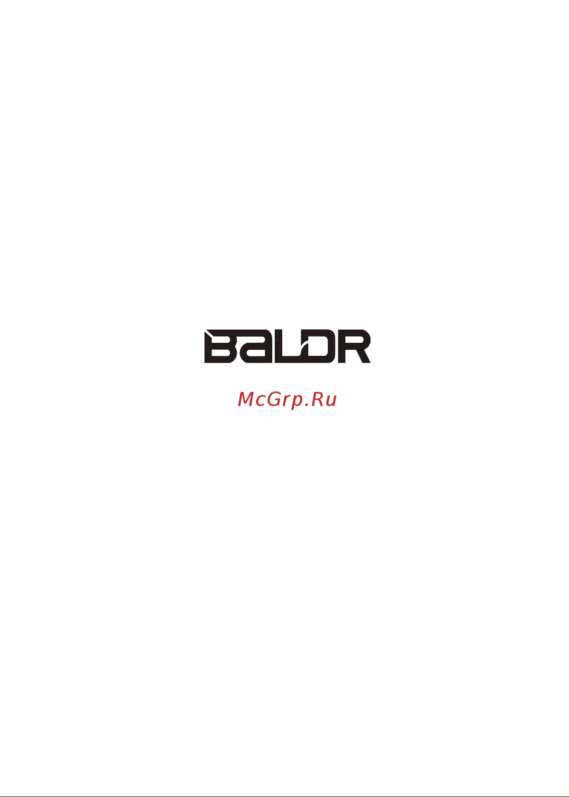 BALDR B0367STHR Инструкция к товару онлайн [16/16] 835097