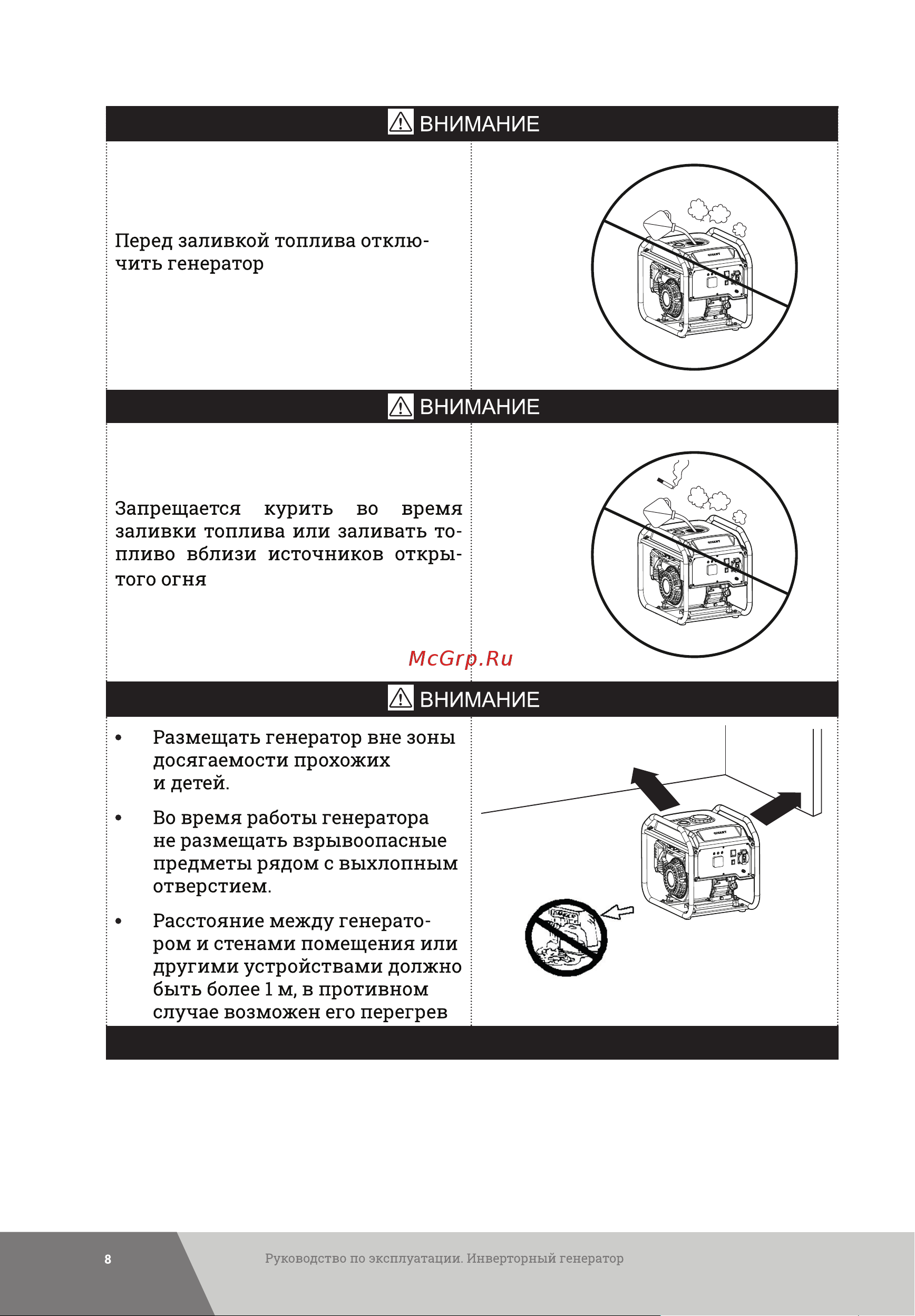 Gigant Professional GPIGL-3000O Инструкция к товару онлайн [8/34] 835111