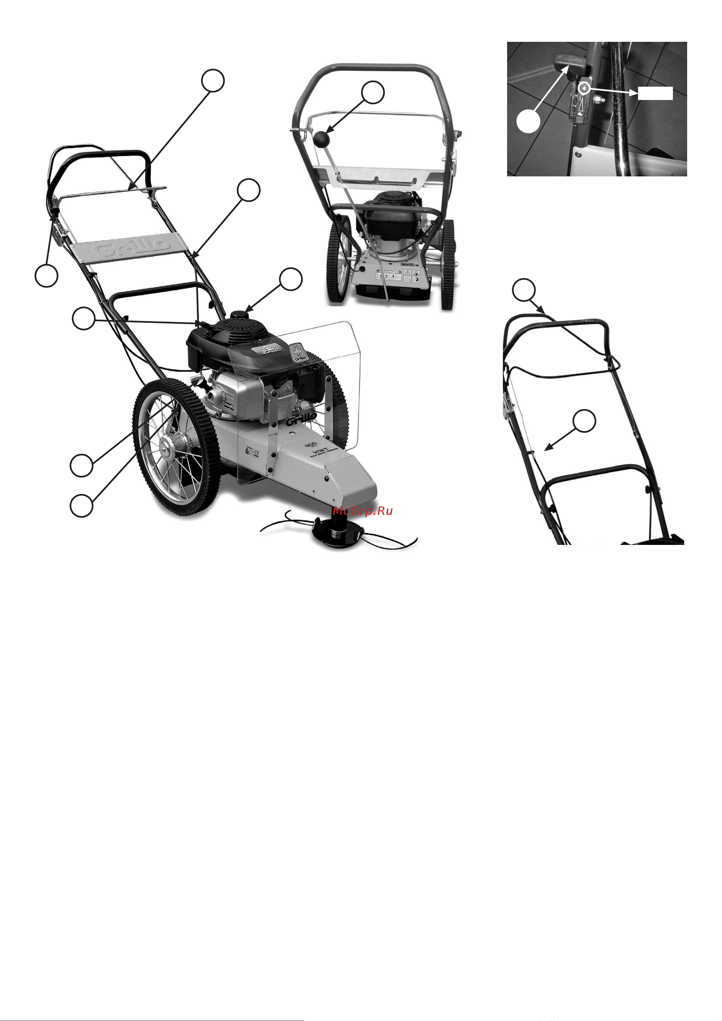Grillo HWT 600 WD 8MG1N Инструкция к Grillo HWT 550 Tilt 8XR1N онлайн [8/16] 835208