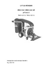 Little wonder Pro Vac 5600-12-01 Инструкция к Little wonder Pro Vac 5600-12-01
