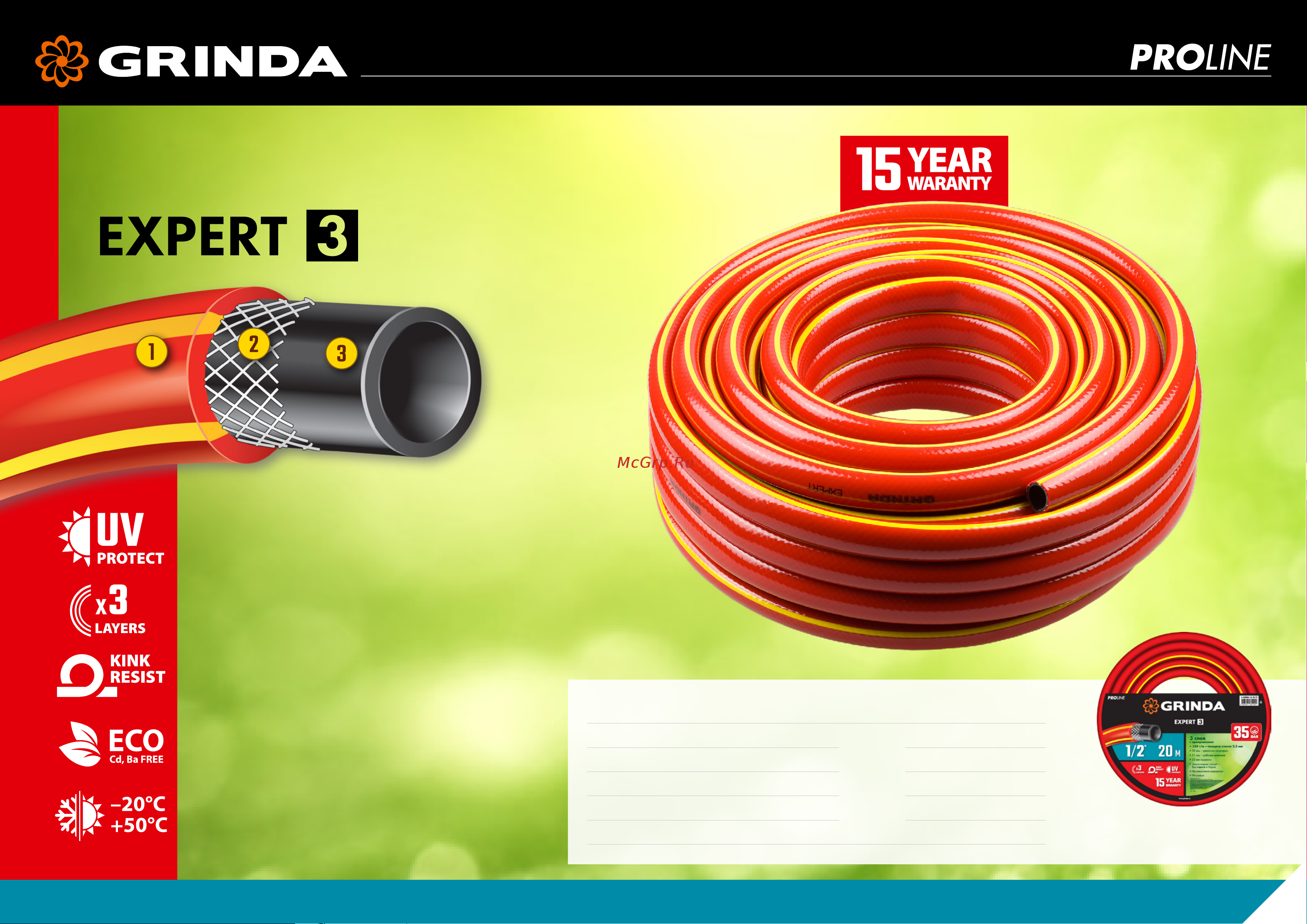 Grinda PROLine Expert 3 3/4