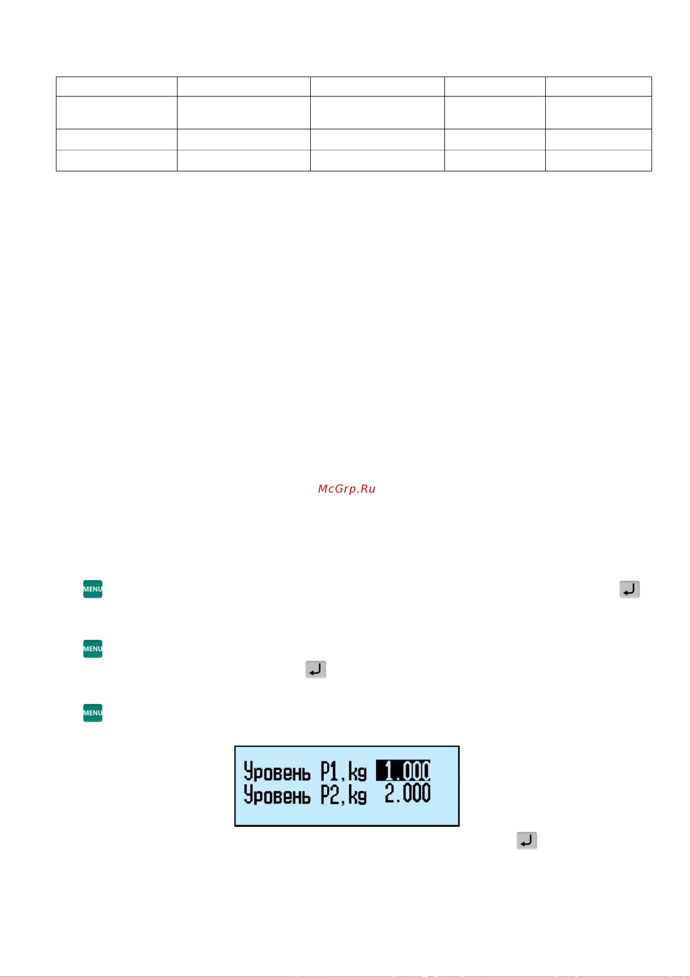 МАССА-К 4D-PM-12/10- 500-RA 10326 Руководство для весового терминала RA онлайн [21/36] 835464
