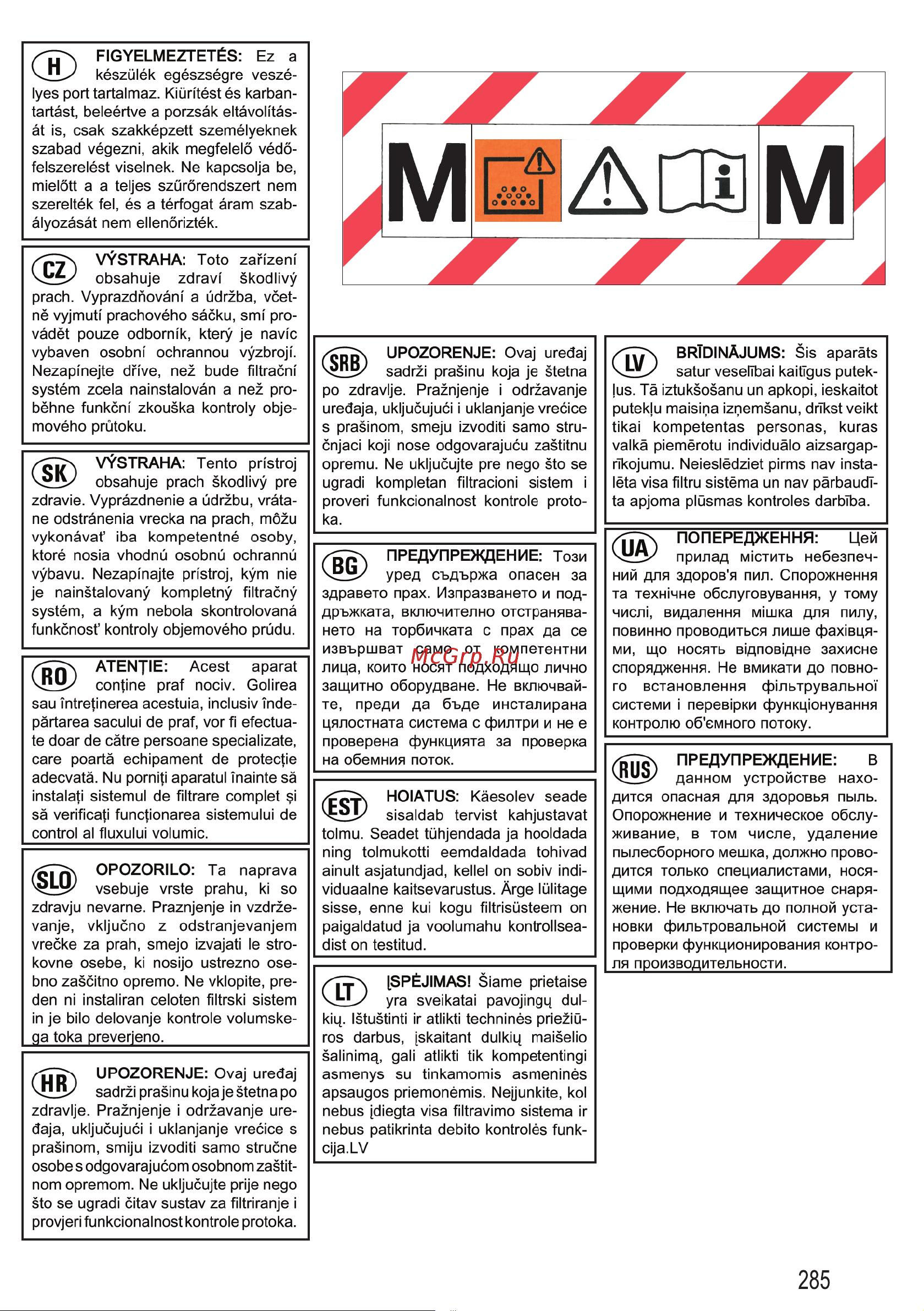 Starmix ISC L-1650 Top 018584 Инструкция по эксплуатации онлайн [21/23] 835519
