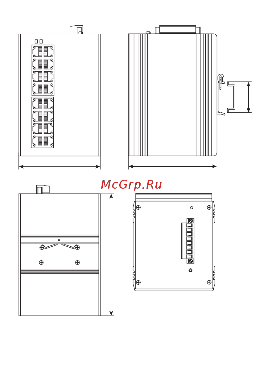 EKF уровня L2 ML2-16GTP, 16 портов 10/100/1000Base-T(X) RJ45 c PoE, монтаж на динрейку TSX TSX-ML2-16GTP Инструкция к товару онлайн [4/12] 835554