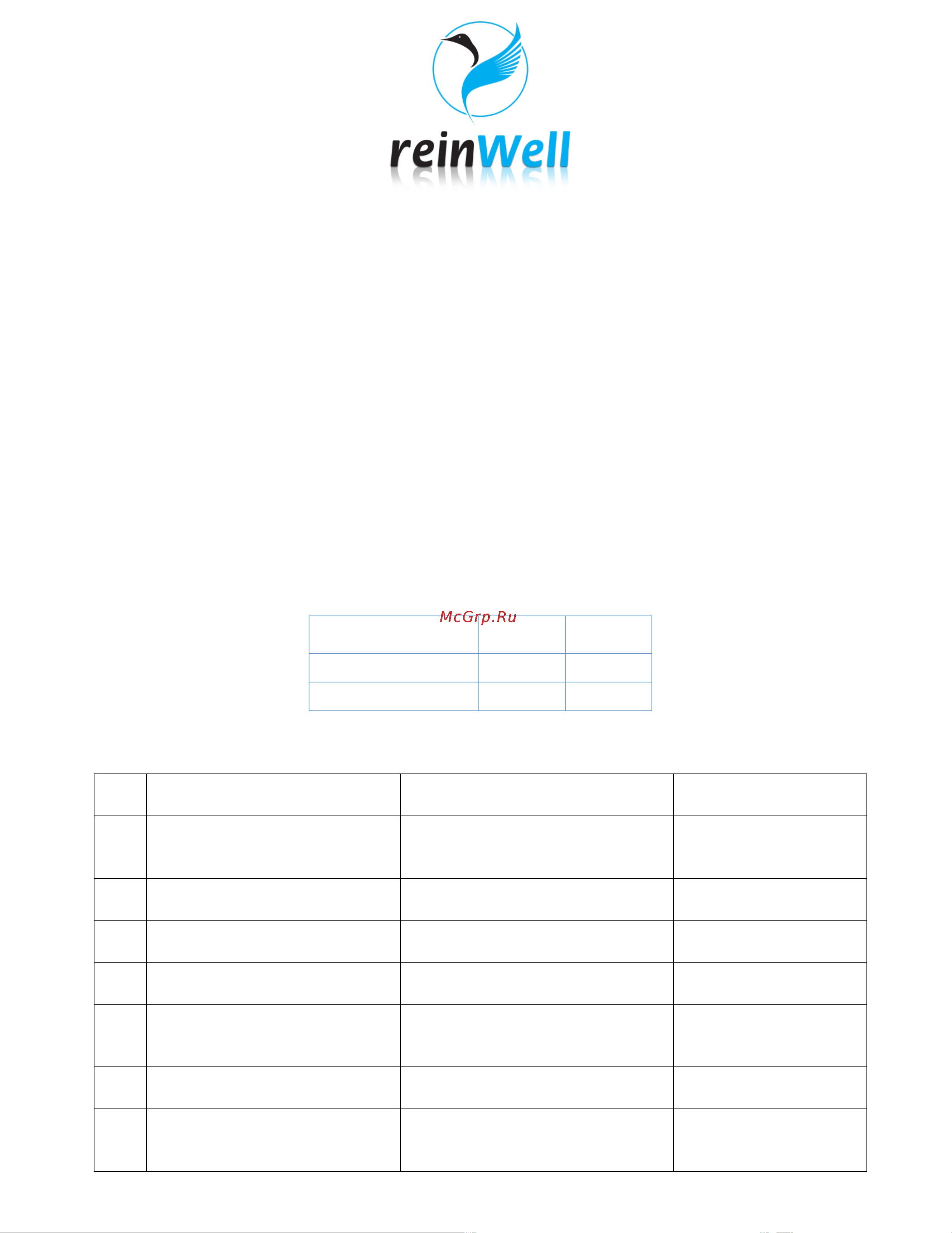Reinwell MULTI RW-40 0.1 л 3240 Инструкция к Reinwell MULTI RW-40 3241 онлайн