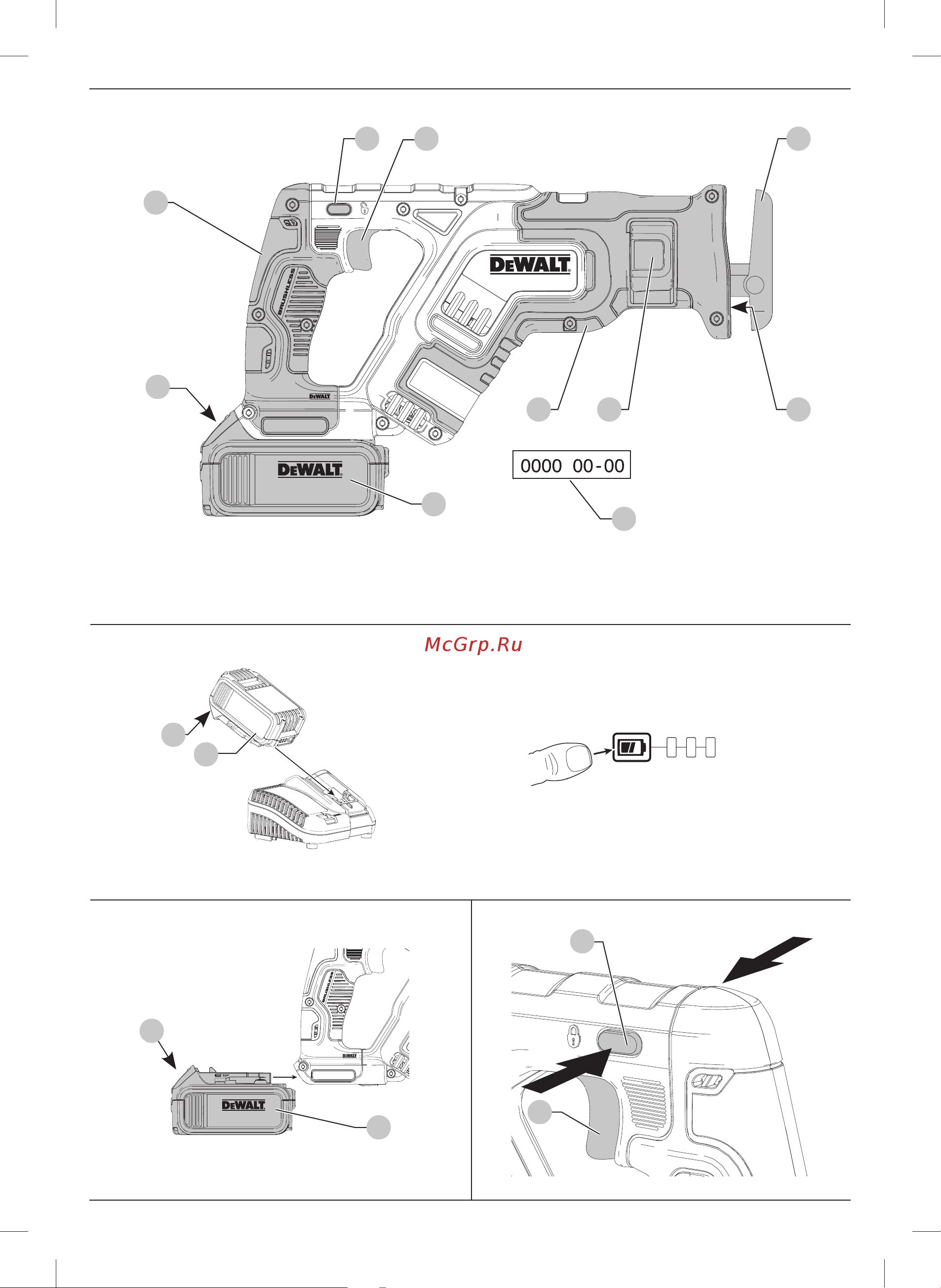 Dewalt 18 В XR DCS367N Инструкция к товару онлайн [2/24] 835699