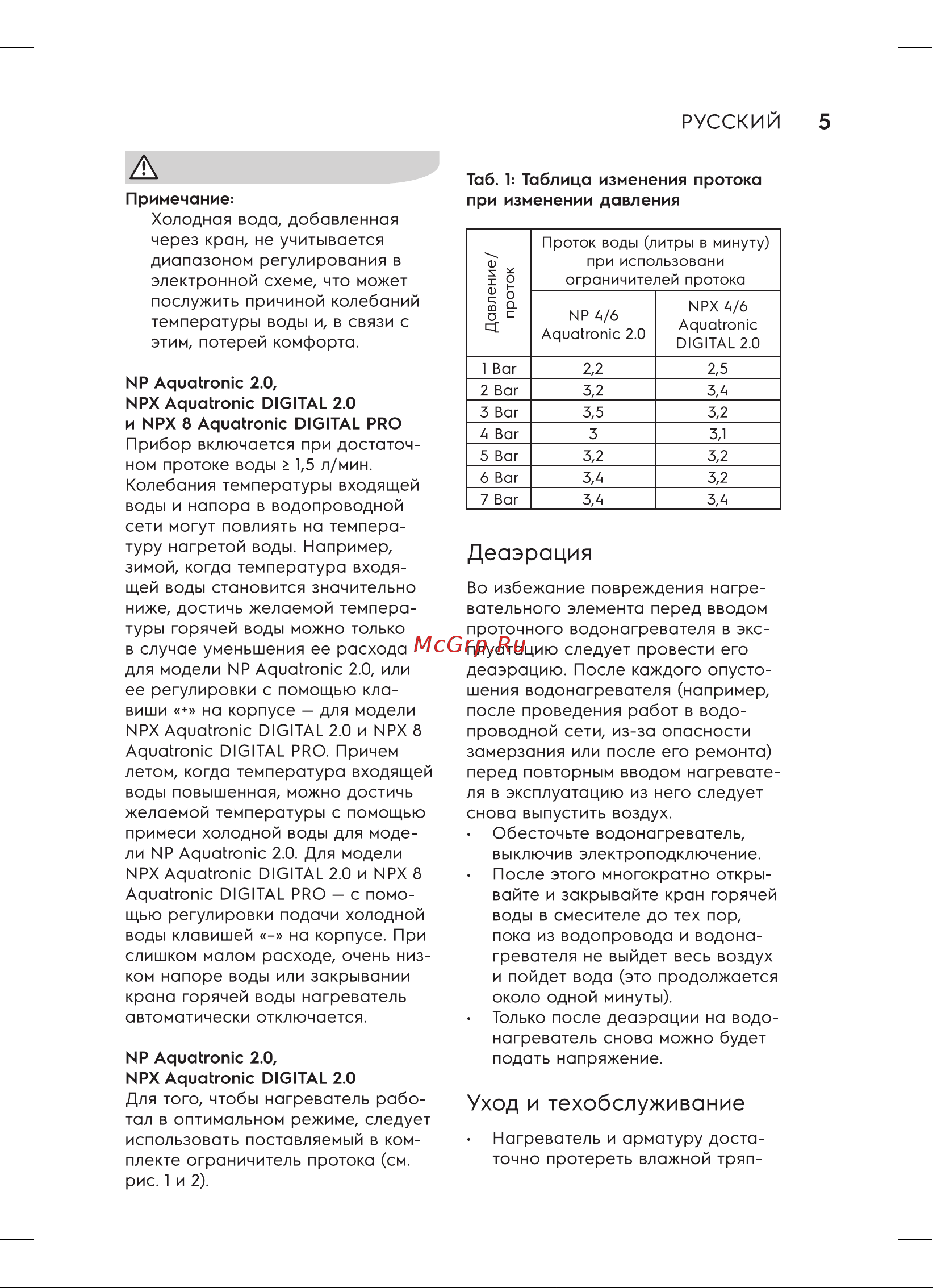 Electrolux NPX 8 AQUATRONIC DIGITAL PRO НС-1252198 Инструкция онлайн [5/20] 835875