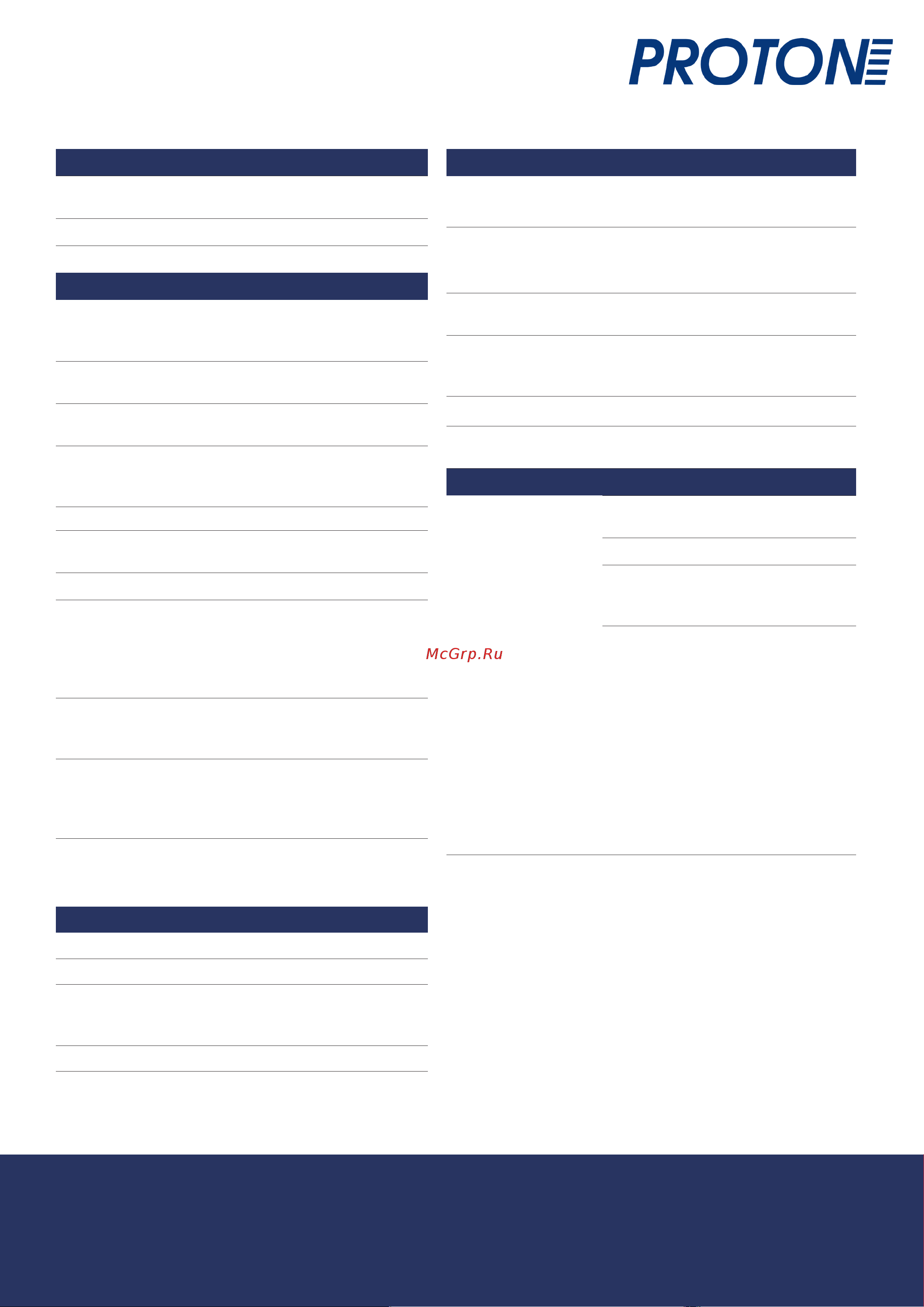 Proton AMC-210 + ПО Goods WEB 22ART0404095011 Техническая спецификация онлайн [3/5] 835909