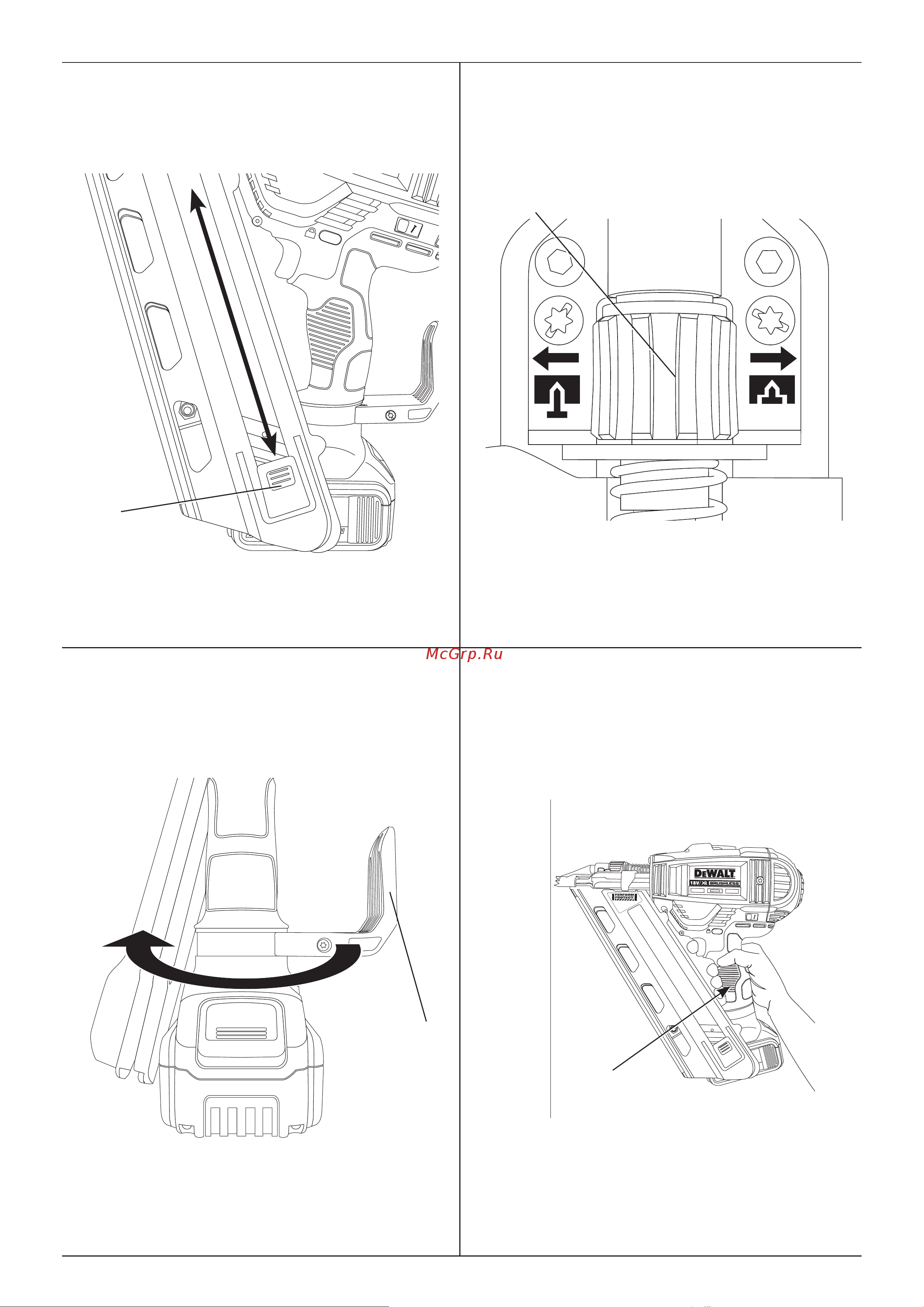 Dewalt 18.0 В XR DCN692N Инструкция к товару онлайн [4/36] 835964