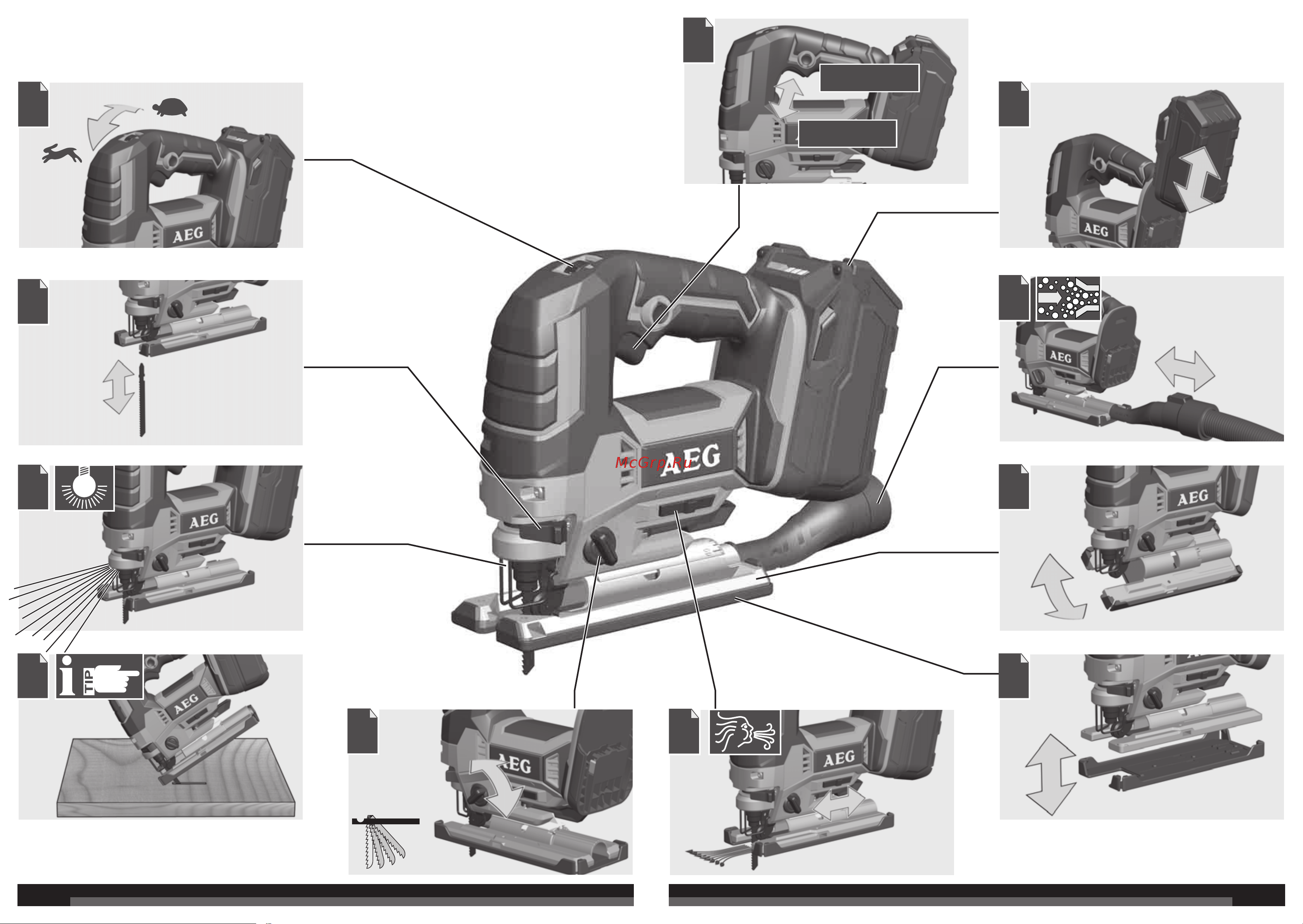 AEG BST18BLX-0 4935459654 Инструкция к товару онлайн [3/54] 835971