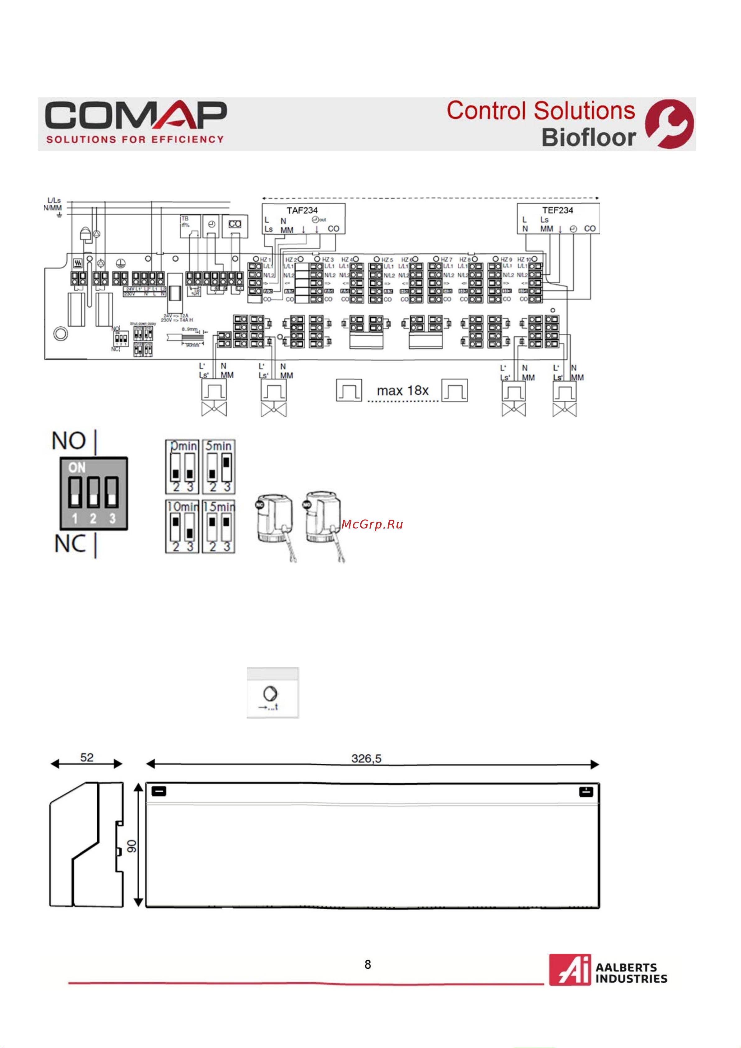COMAP C412011001 Инструкция к COMAP MCF234 C412011001 онлайн [8/8] 836028