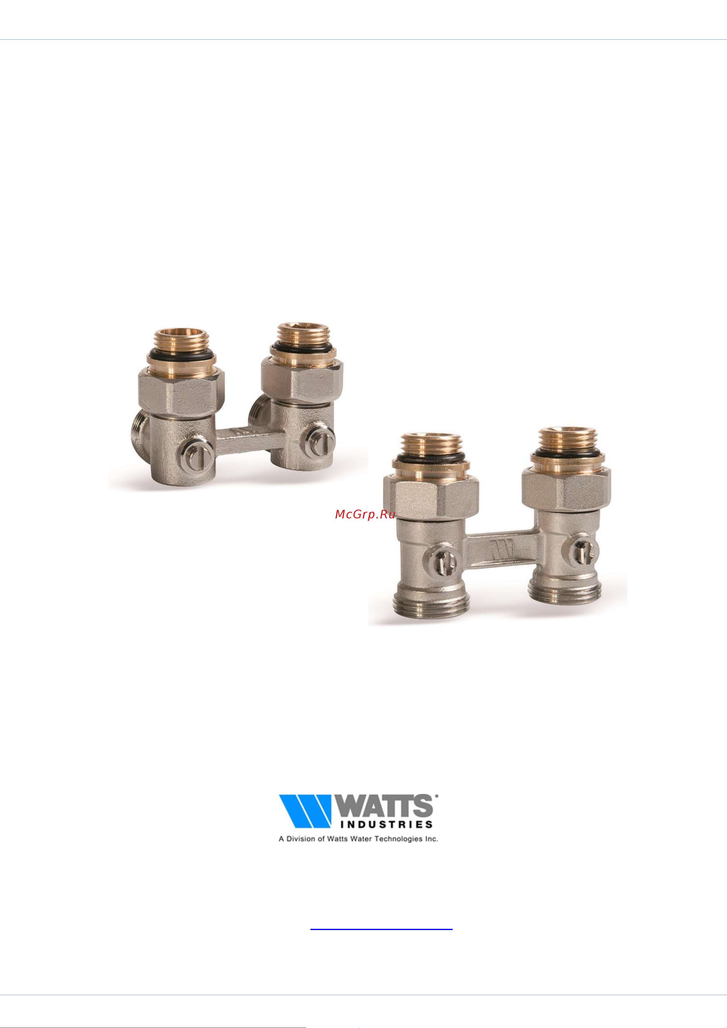 WATTS нижнего подключения радиаторов DG 10001885 Инструкция к Watts DG 10001885 онлайн