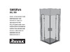 Ravak SmartLine SMSRV4 80x80 см 1SV44A00Z1 Инструкция к Ravak SmartLine SMSRV4 1SV44A00Z1