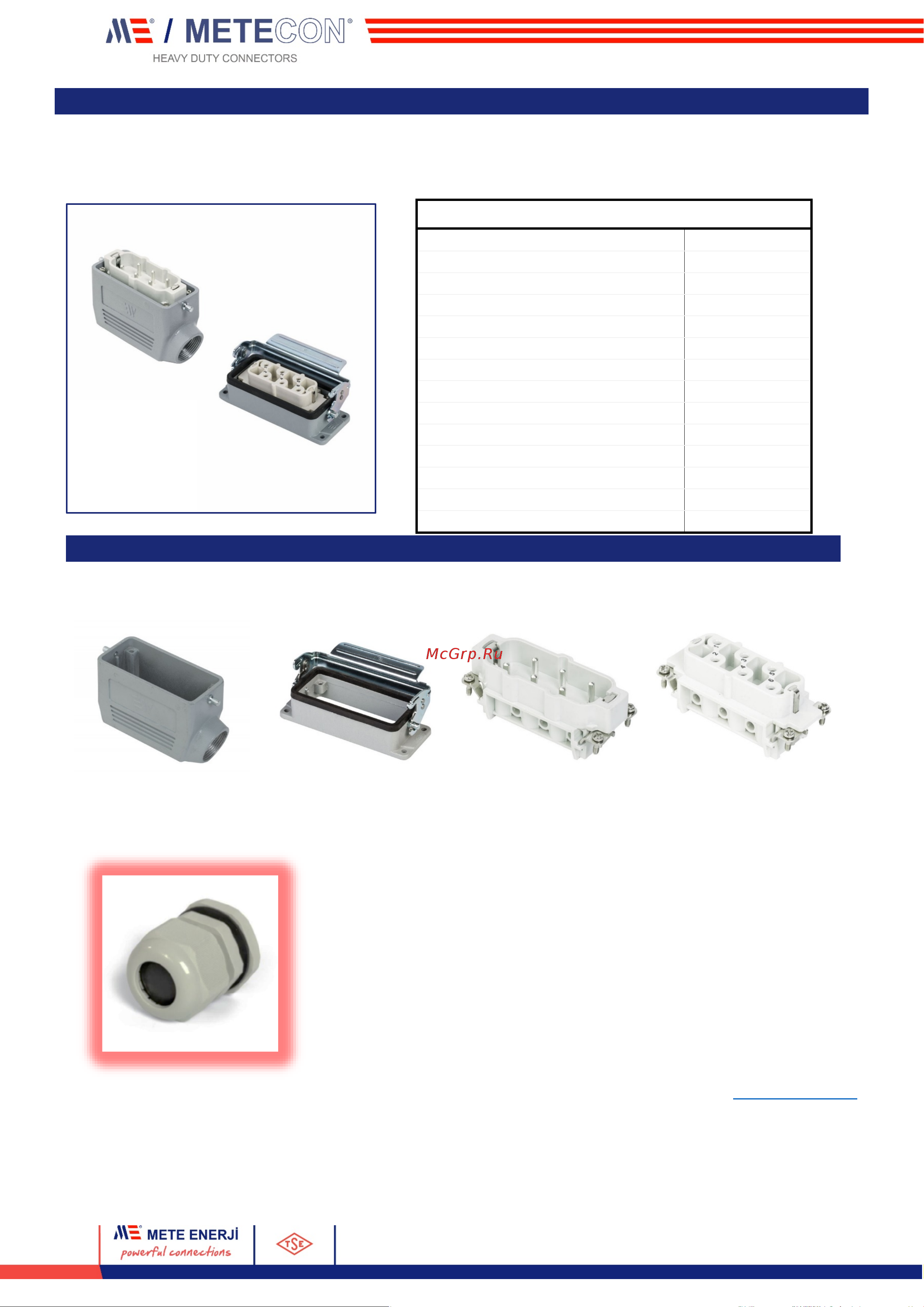 Mete Enerji комплект H6HSB-AM-CF 685683K Техническая документация онлайн