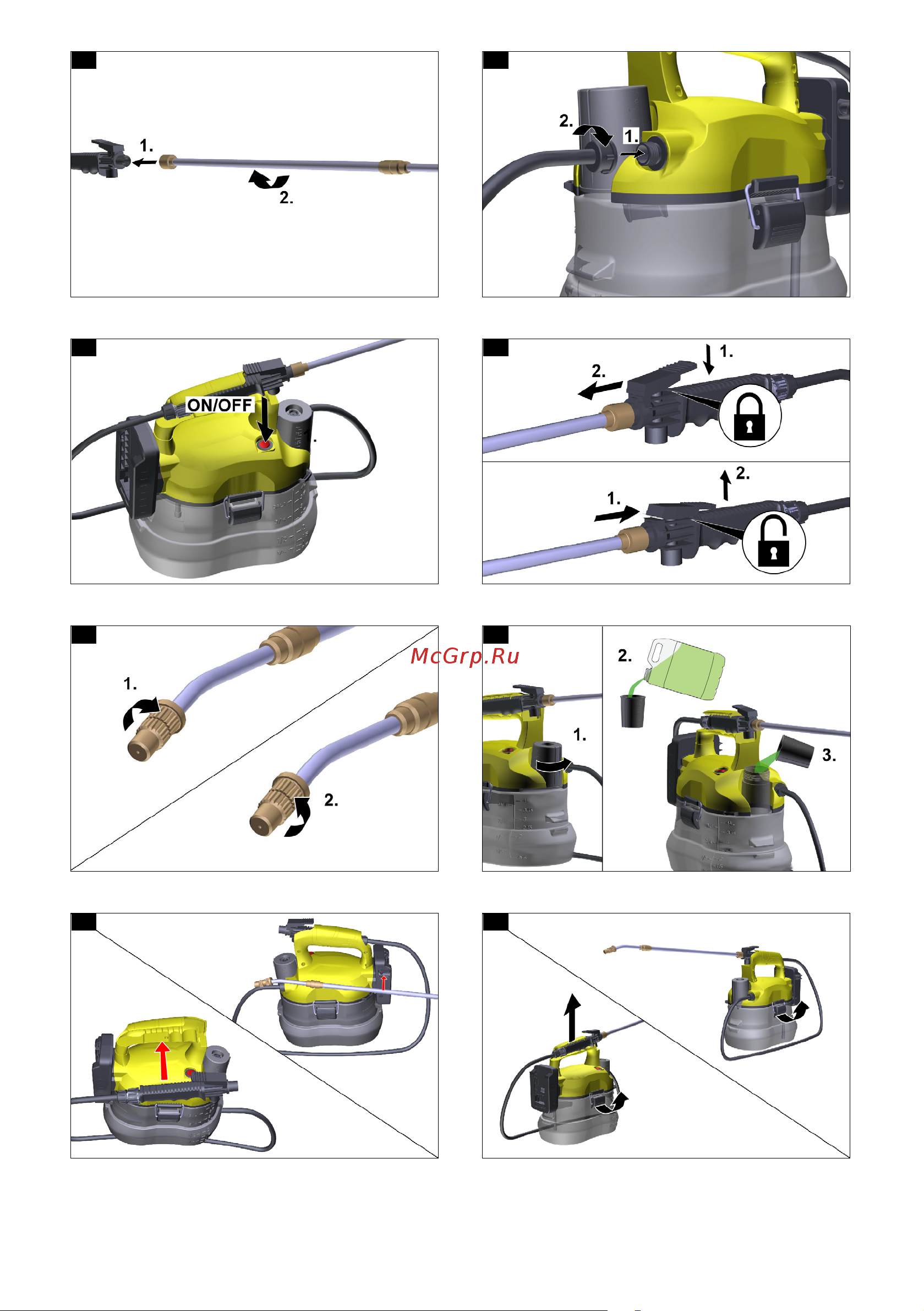 Karcher PSU 4-18 INT 1.445-300.0 Инструкция по эксплуатации онлайн [3/140] 836436